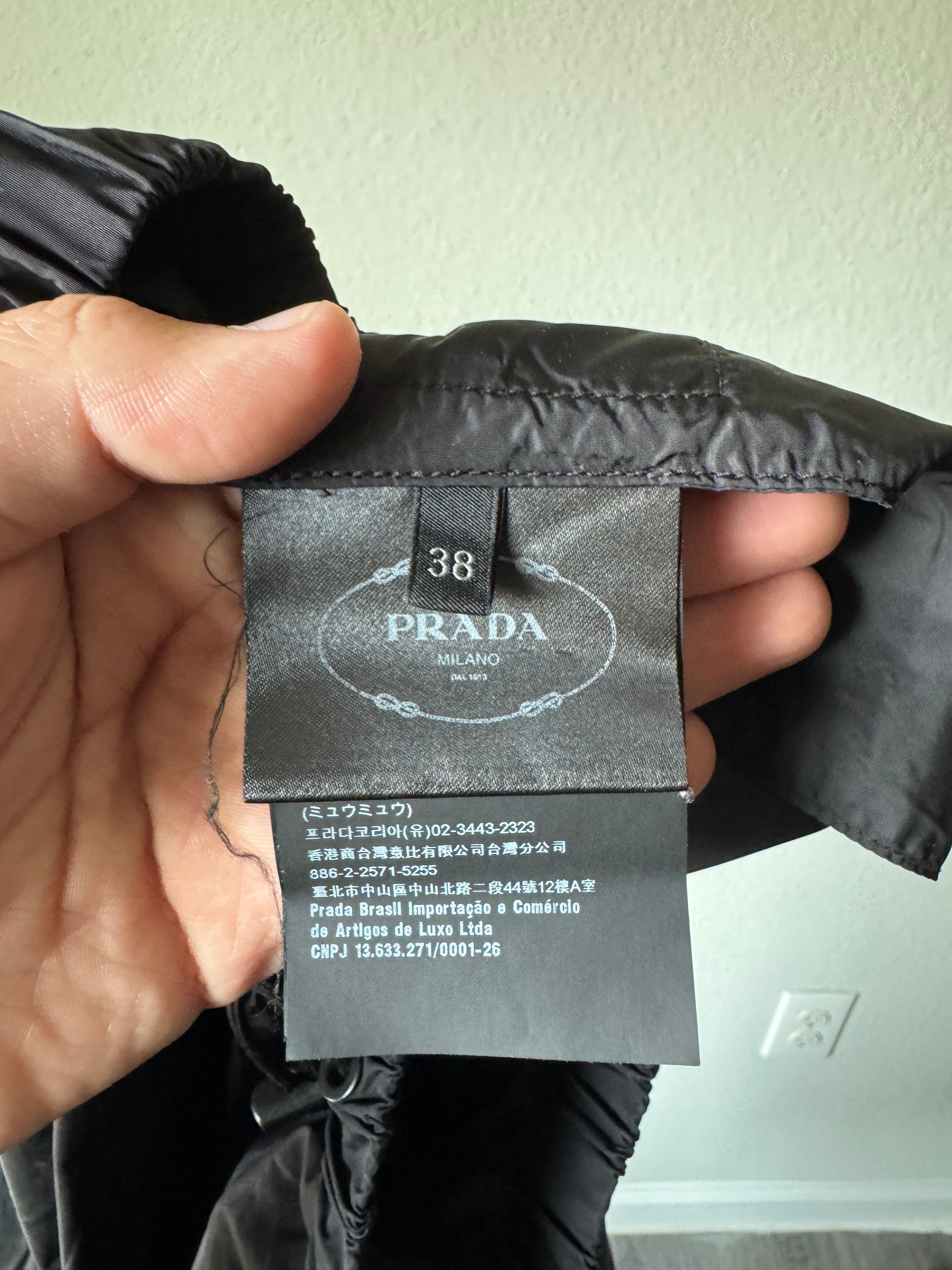Prada Nylon Jogger Pants
