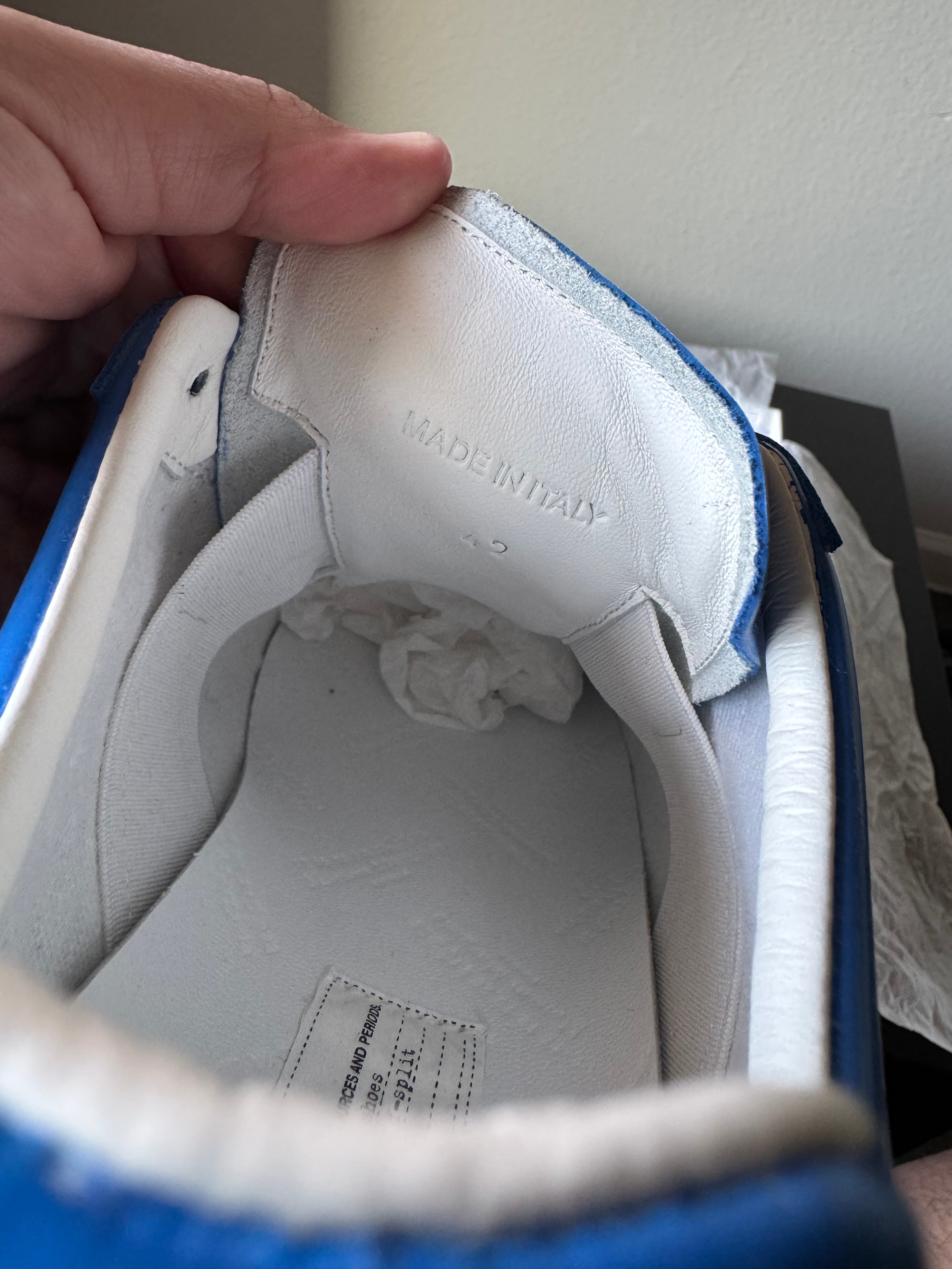 Maison Margiela Rubber Patent Gats 42