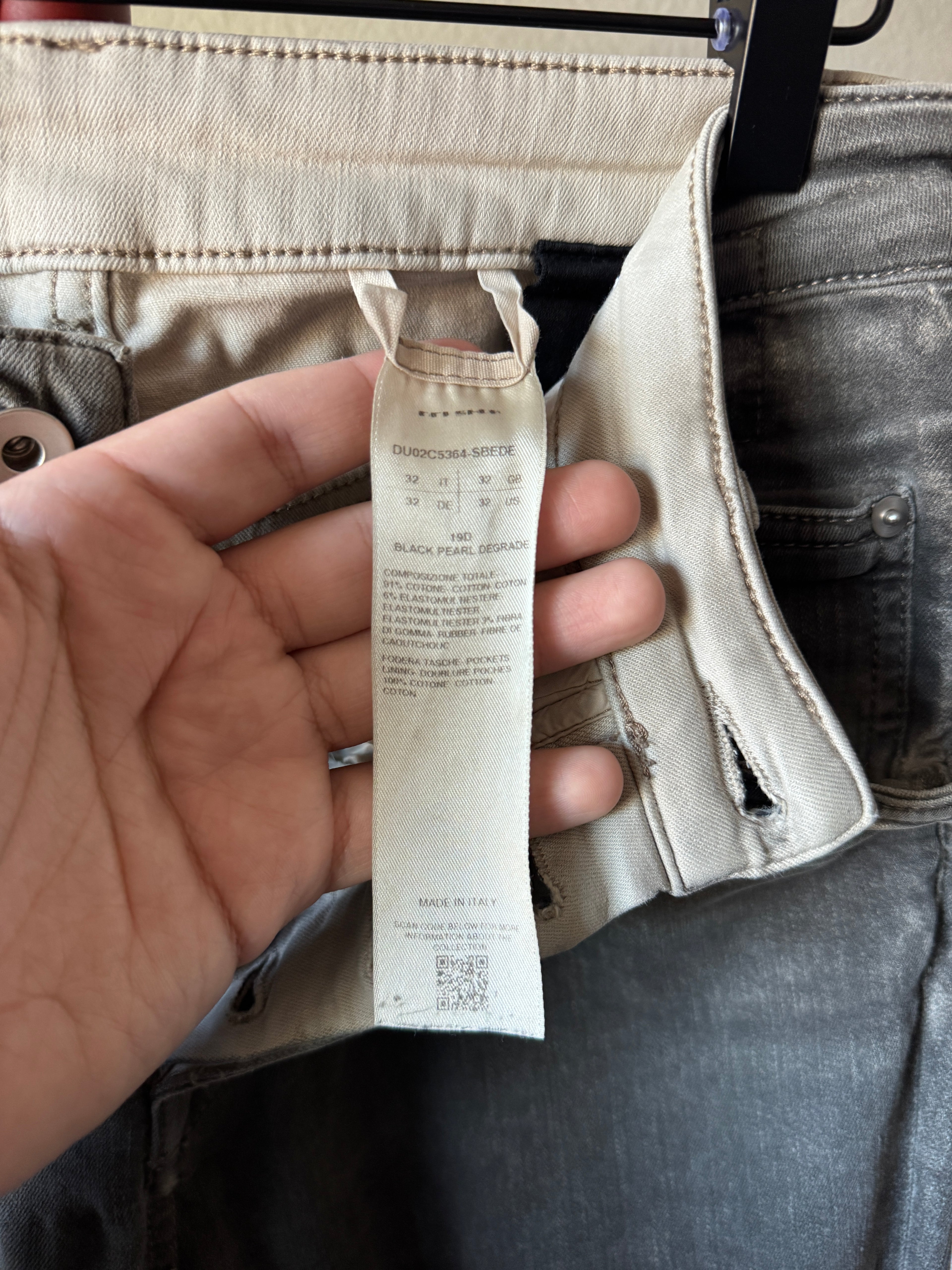 Rick Owens Gradient Tyrone Cut Denim 32
