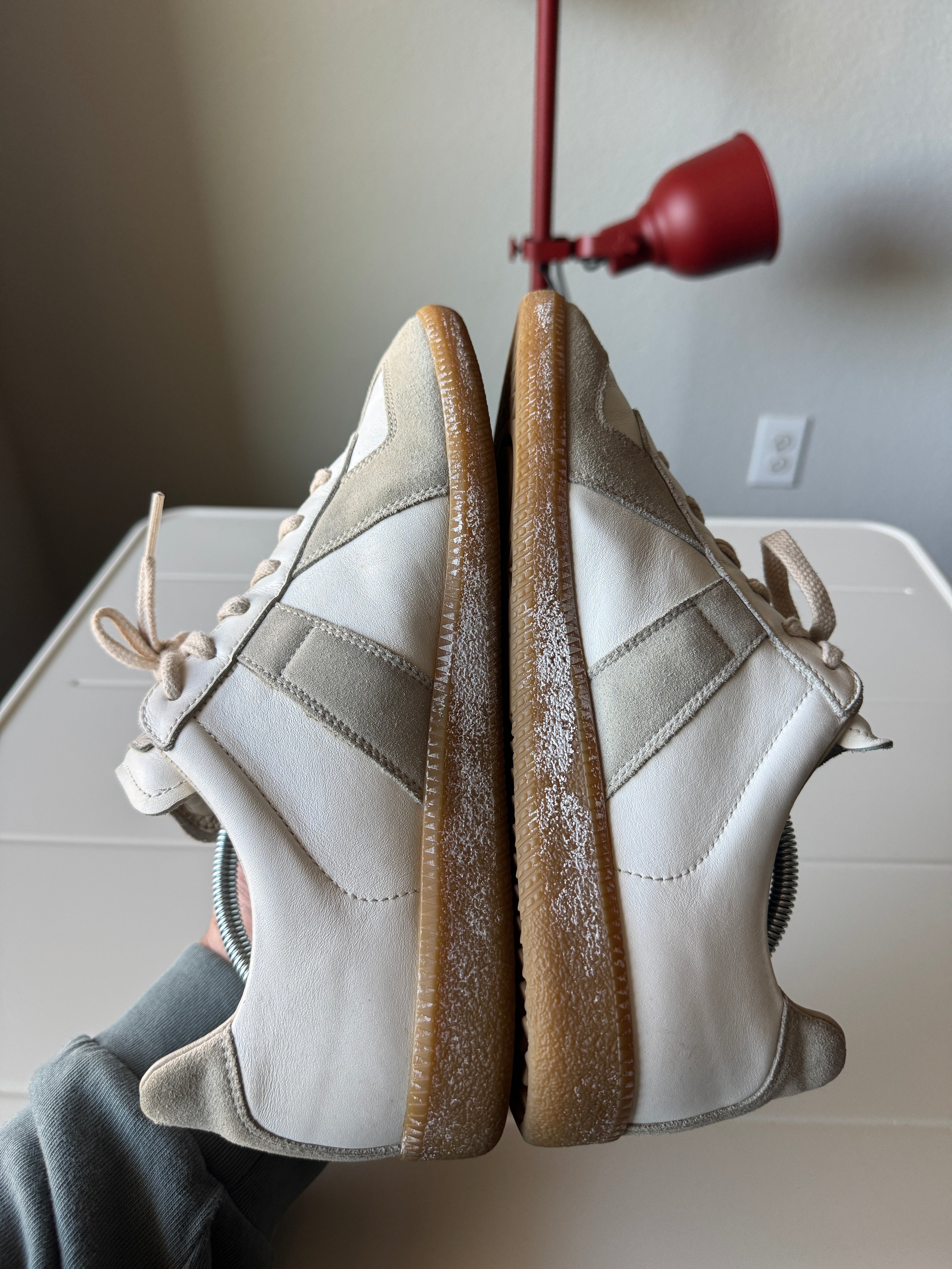 Maison Margiela White Gum Paint Gats 41.5/8.5