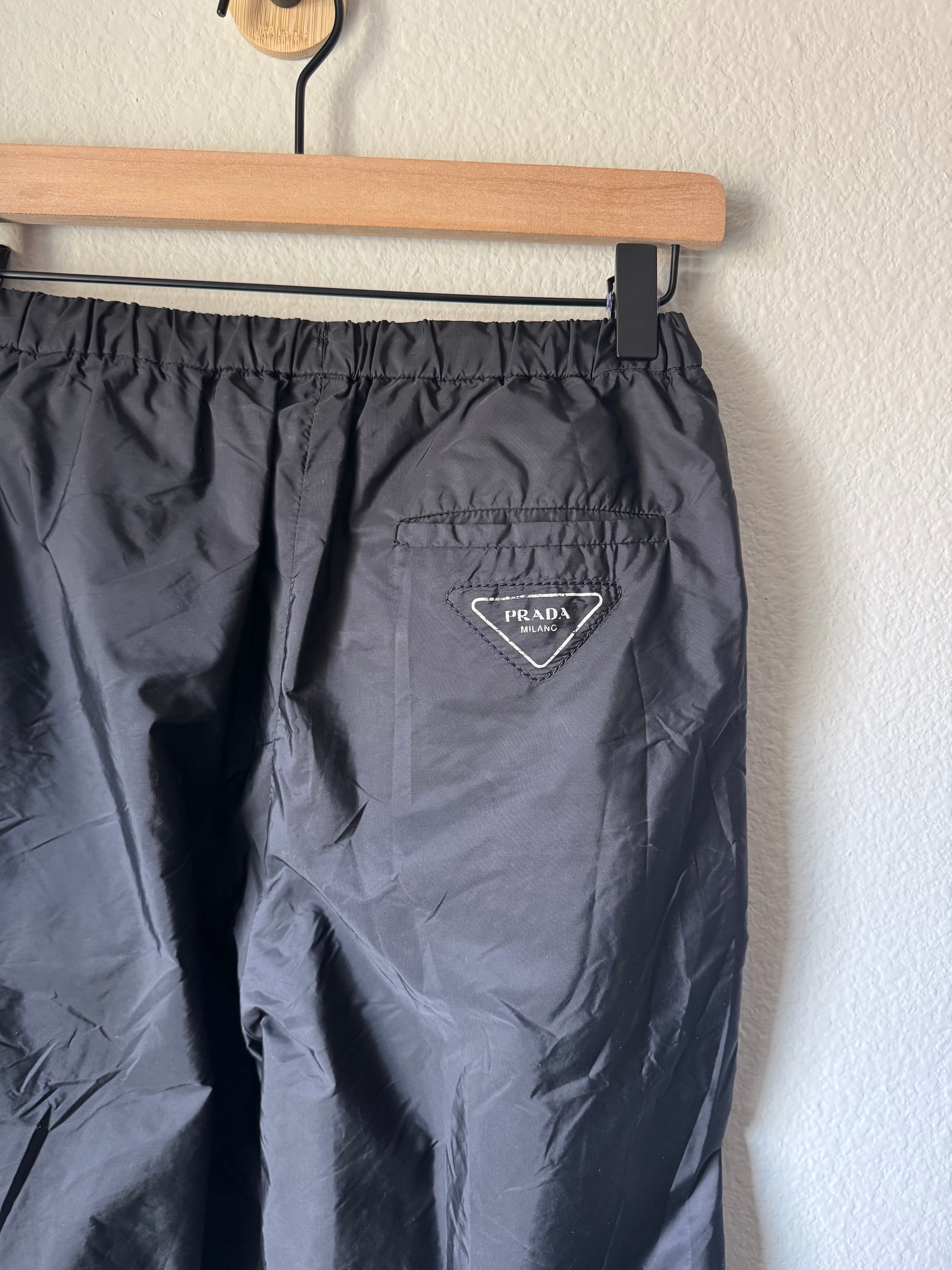 Prada Nylon Jogger Pants