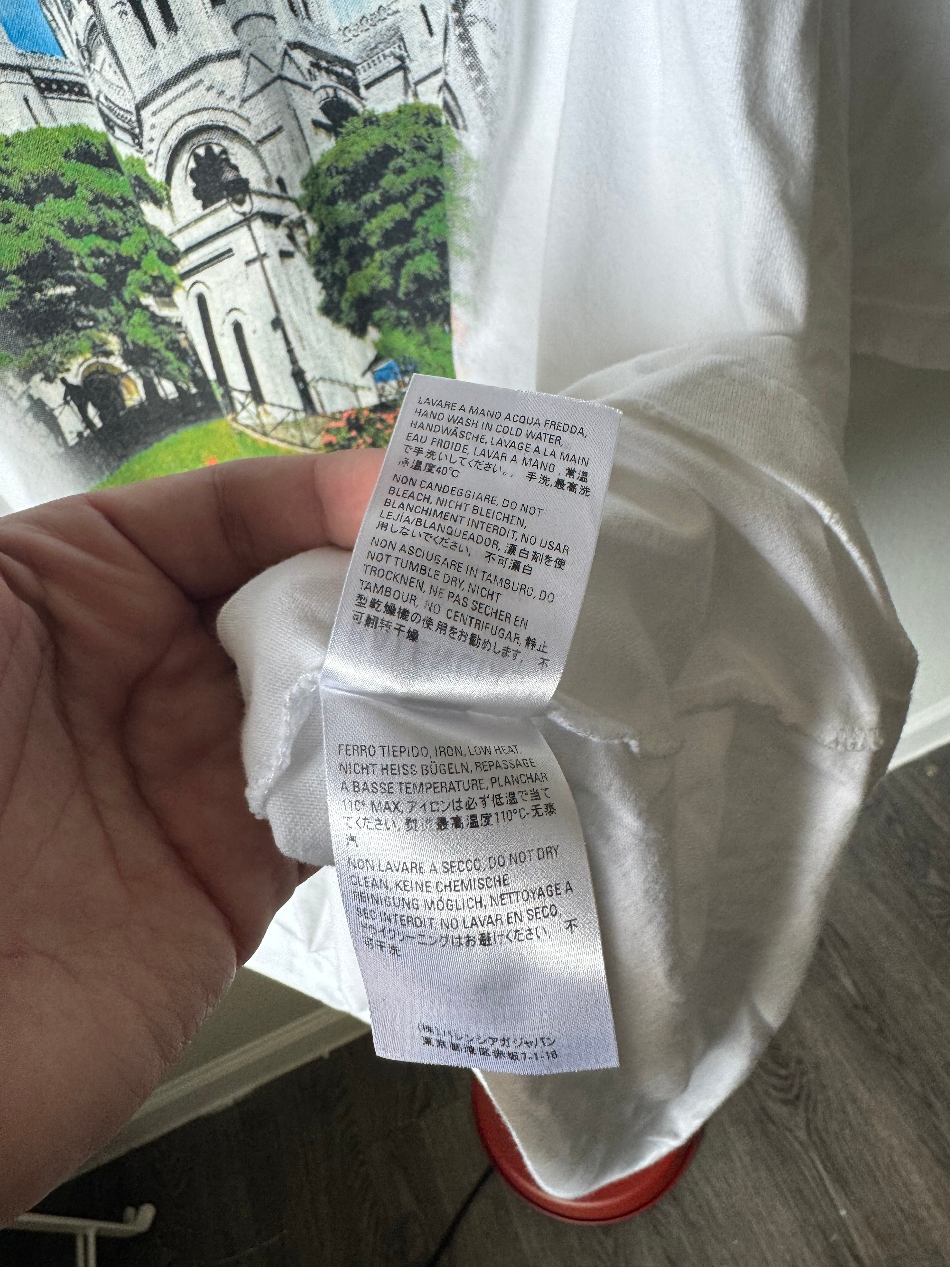 Balenciaga Notre Dame Sacre Coeur Tee M/XL
