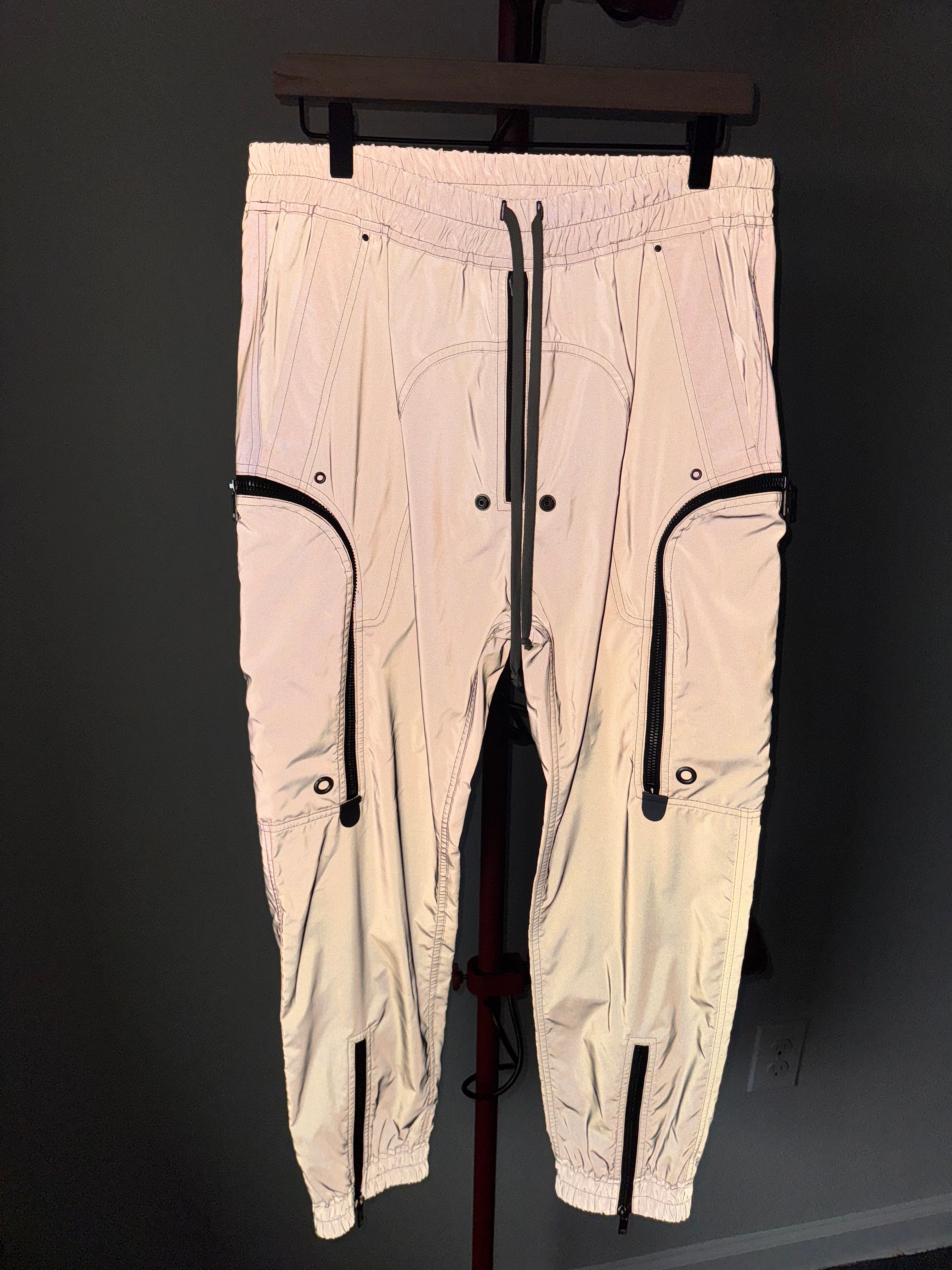 Rick Owens Reflex Bauhaus Cargos Reflective 34