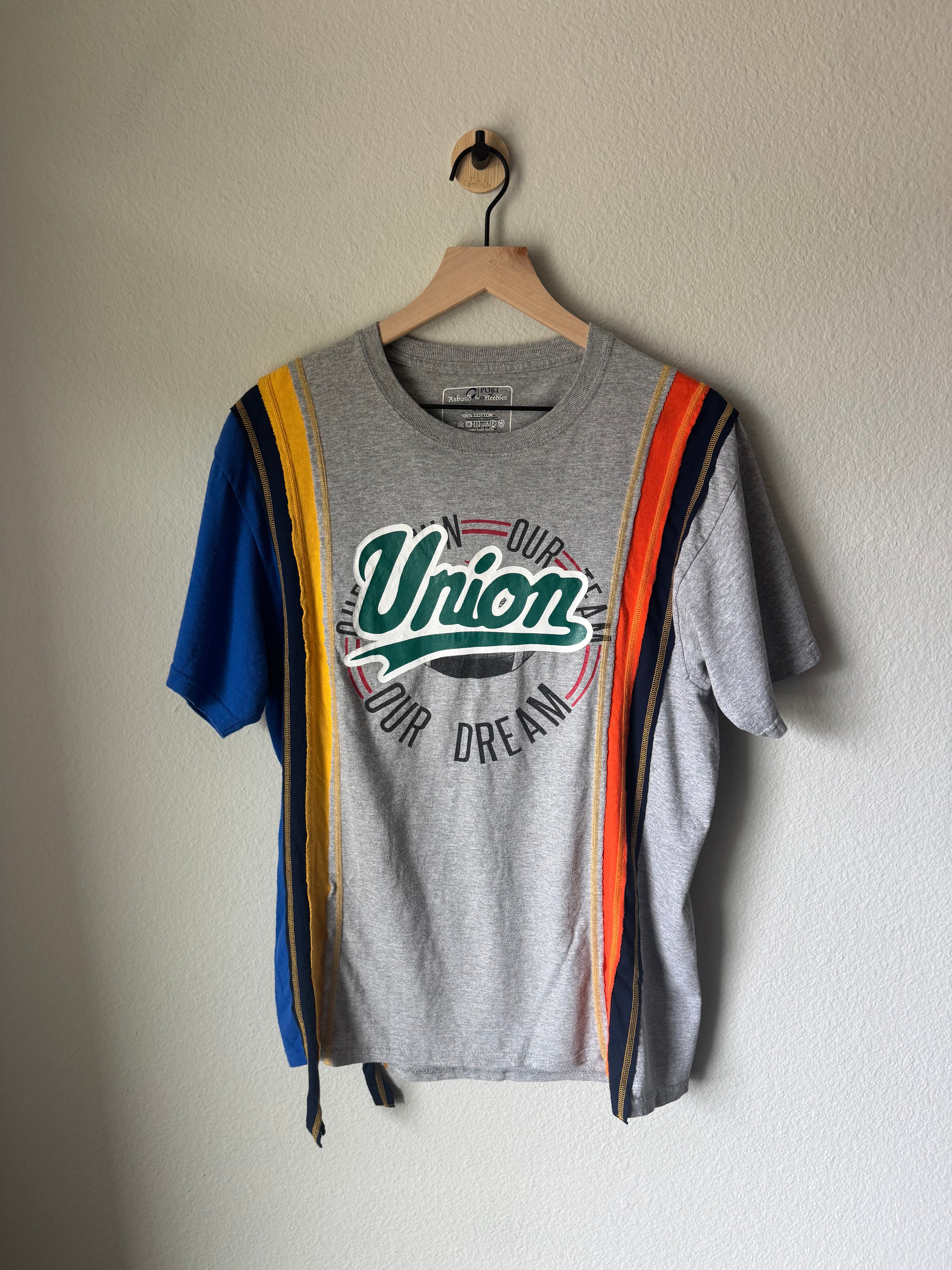Needles x Union Rebuild Tee M