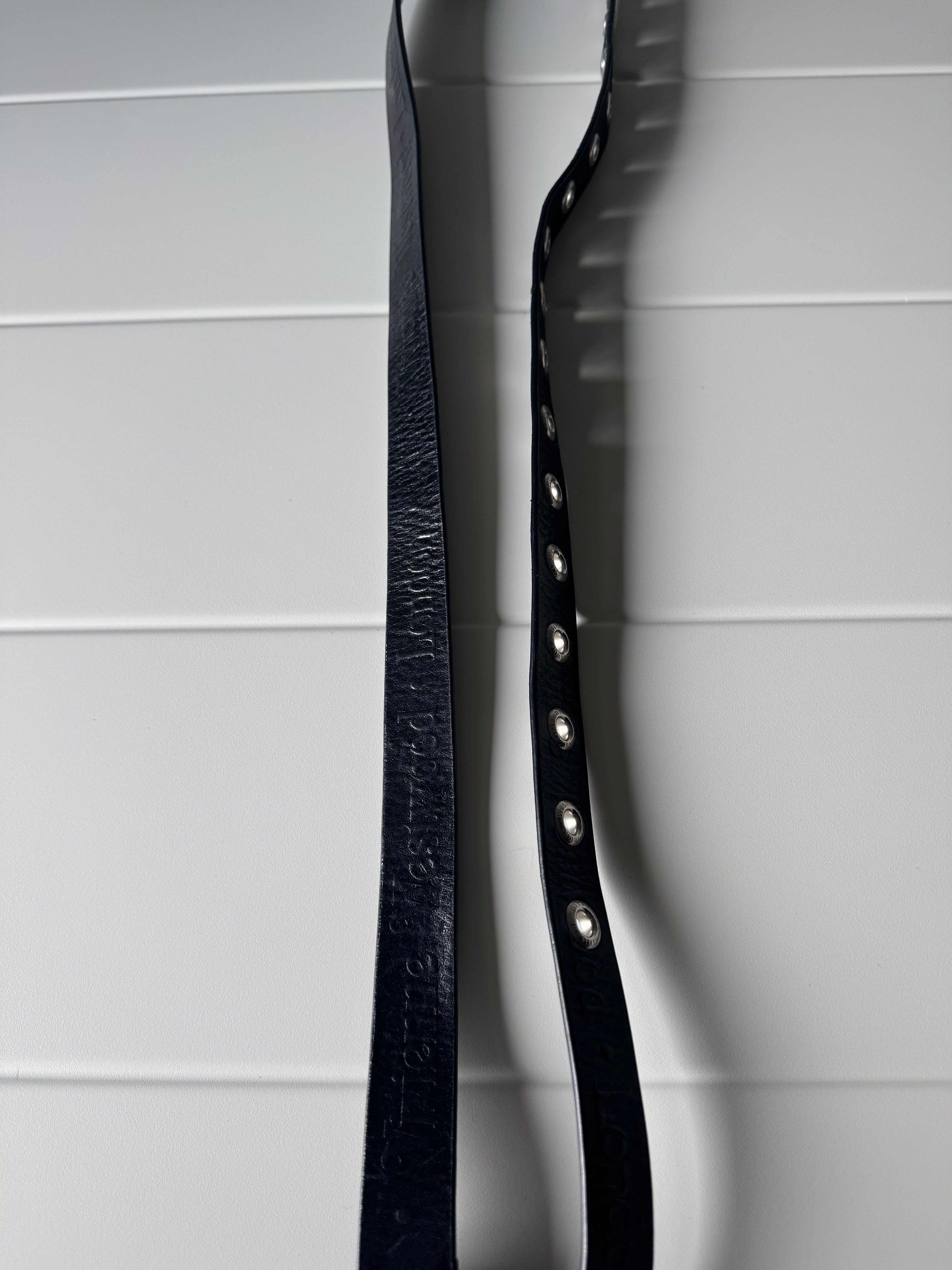 Vivienne Westwood Women’s Carolina Black Leather Belt
