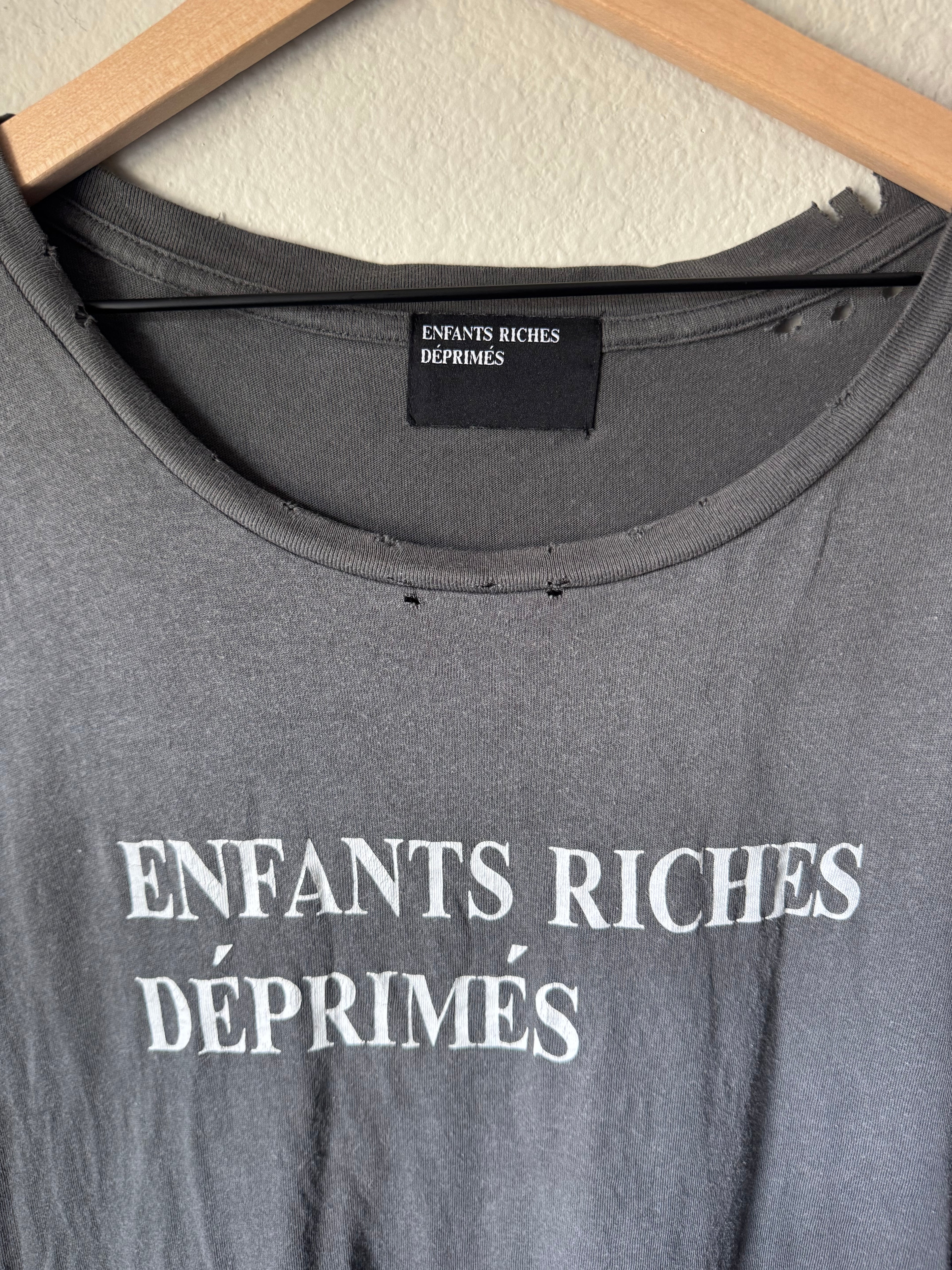 Enfants Riches Deprimes Thrashed Logo Tee