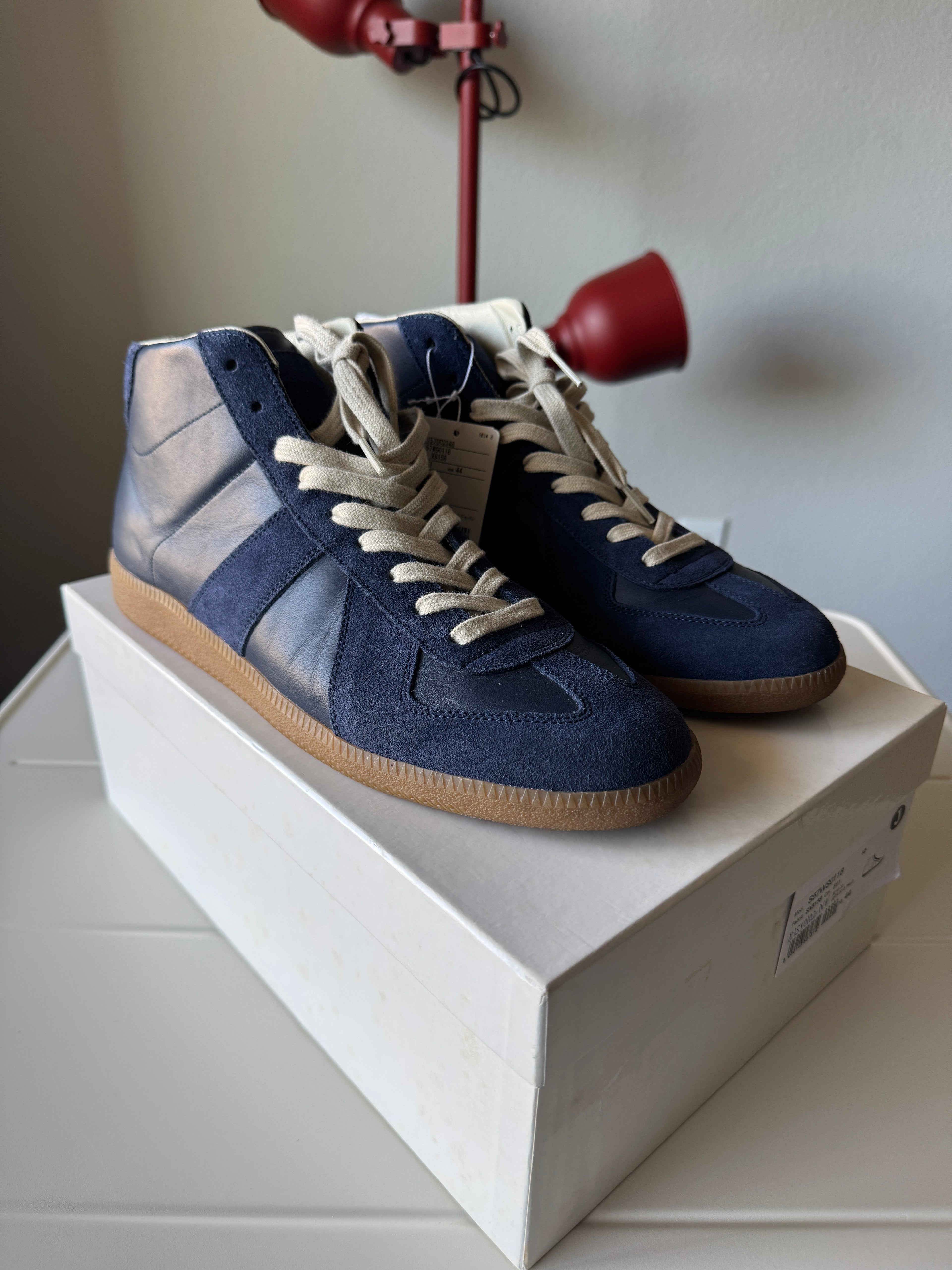 Maison Margiela High Navy Blue Gats 44/11