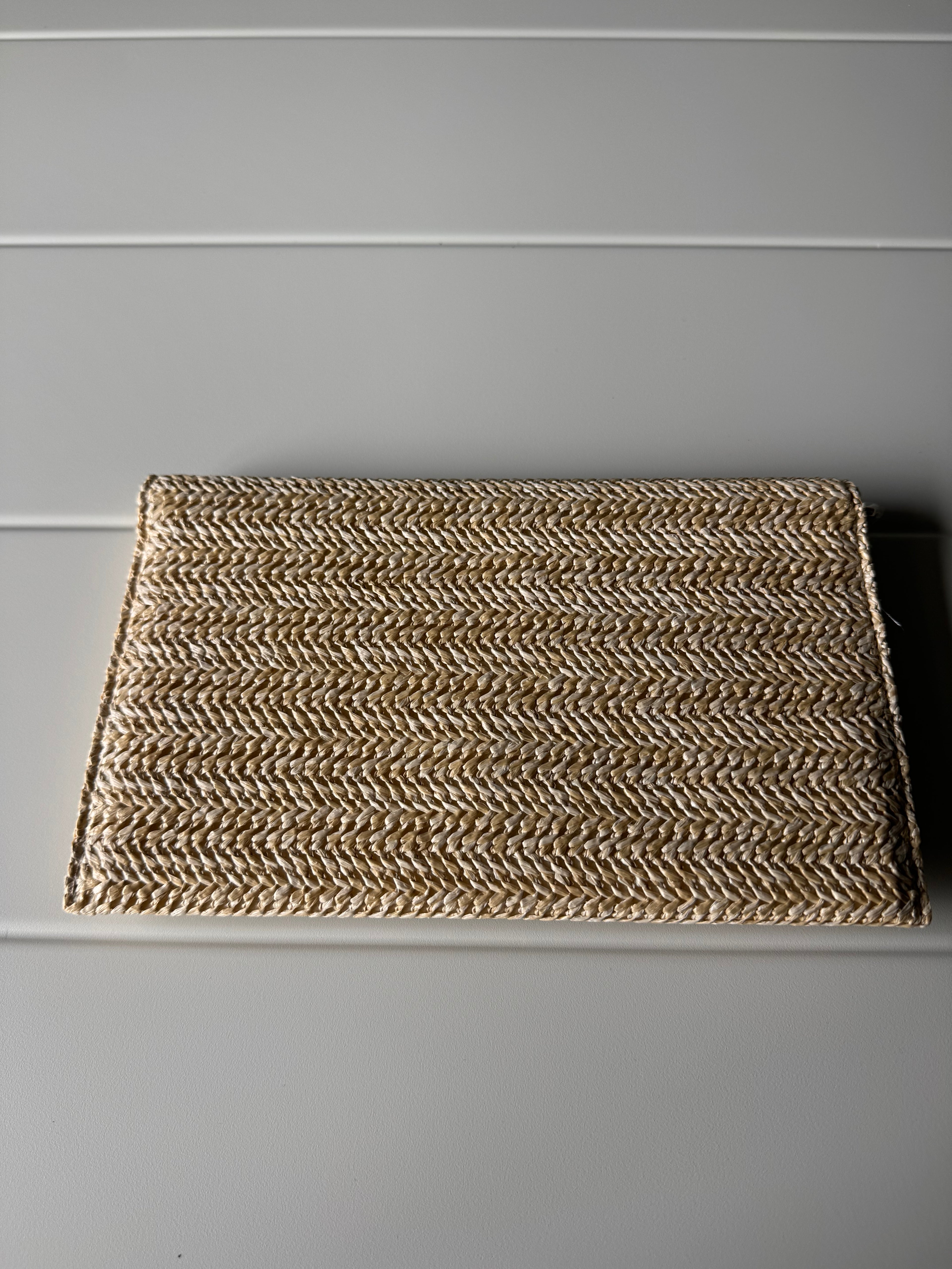 Dior Women’s Straw Clutch Pouch