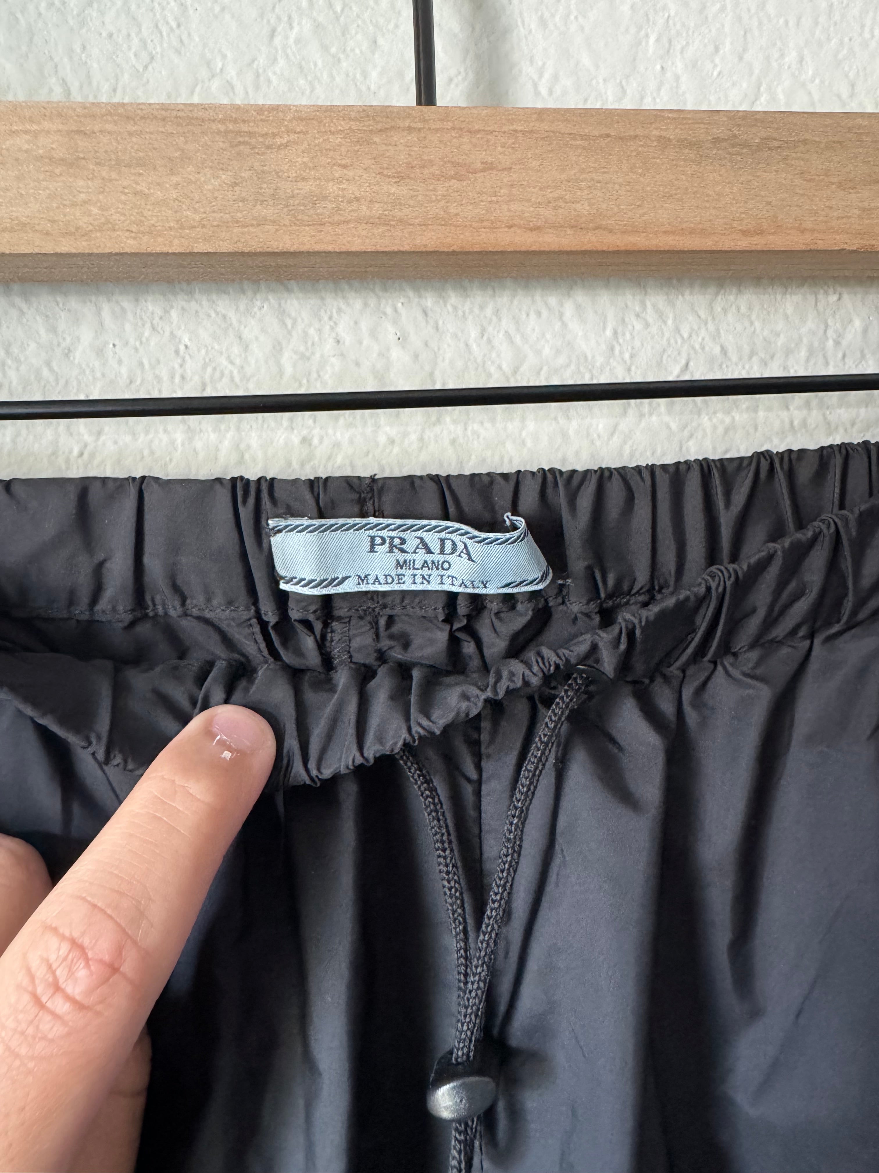 Prada Nylon Jogger Pants