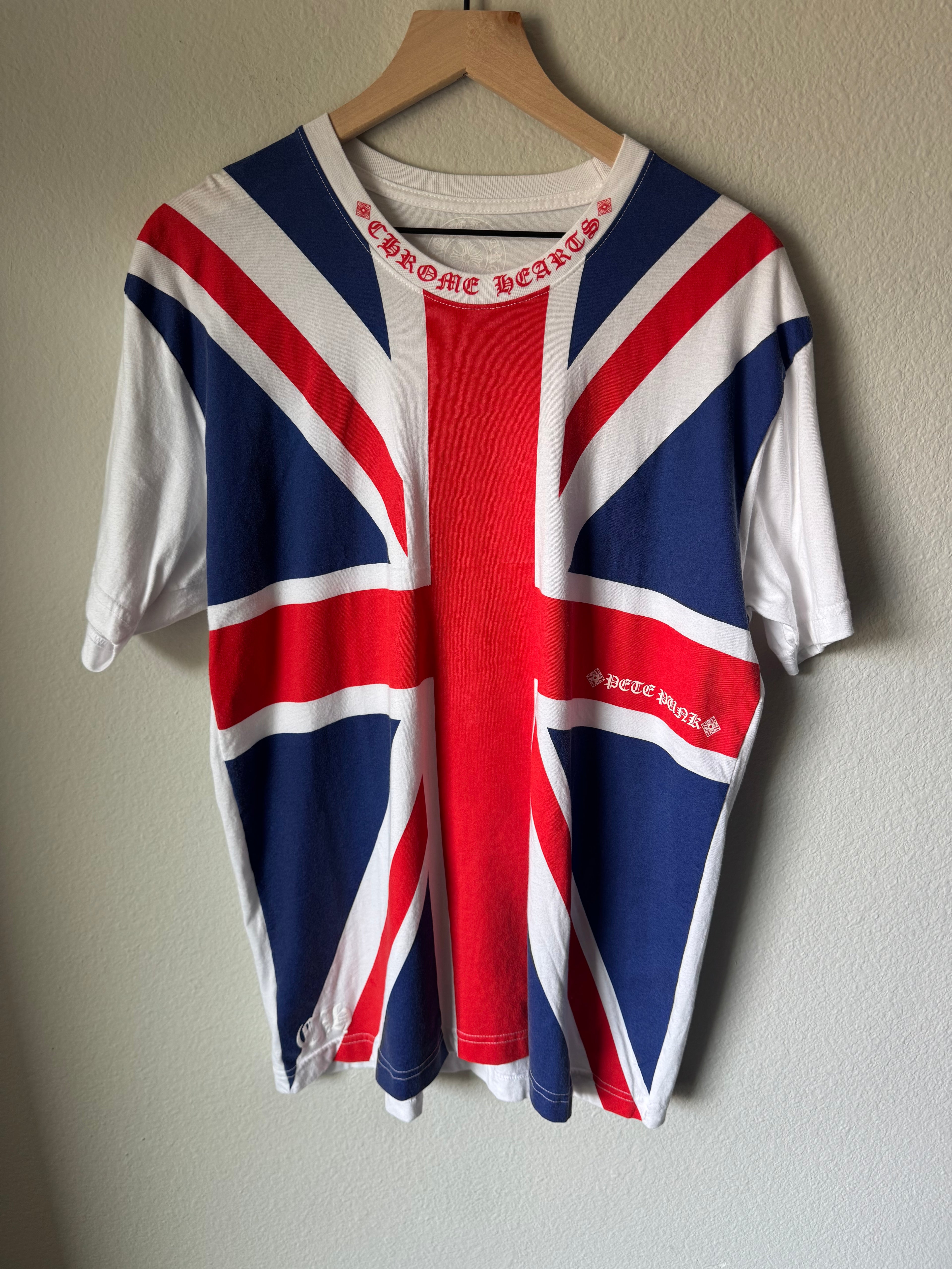 Chrome Hearts Union Jack Tee L