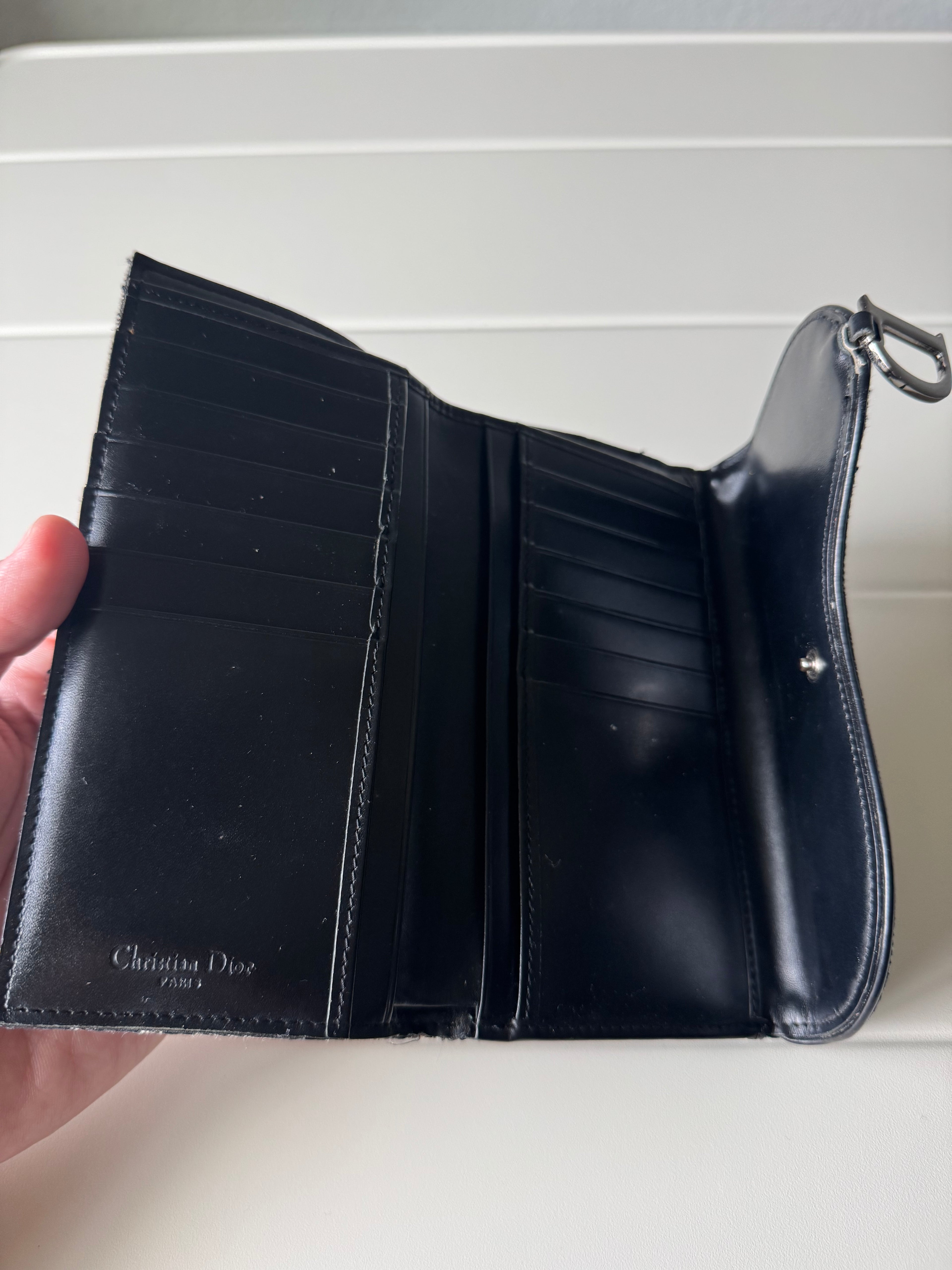 Dior Women’s Saddle Monogram Wallet