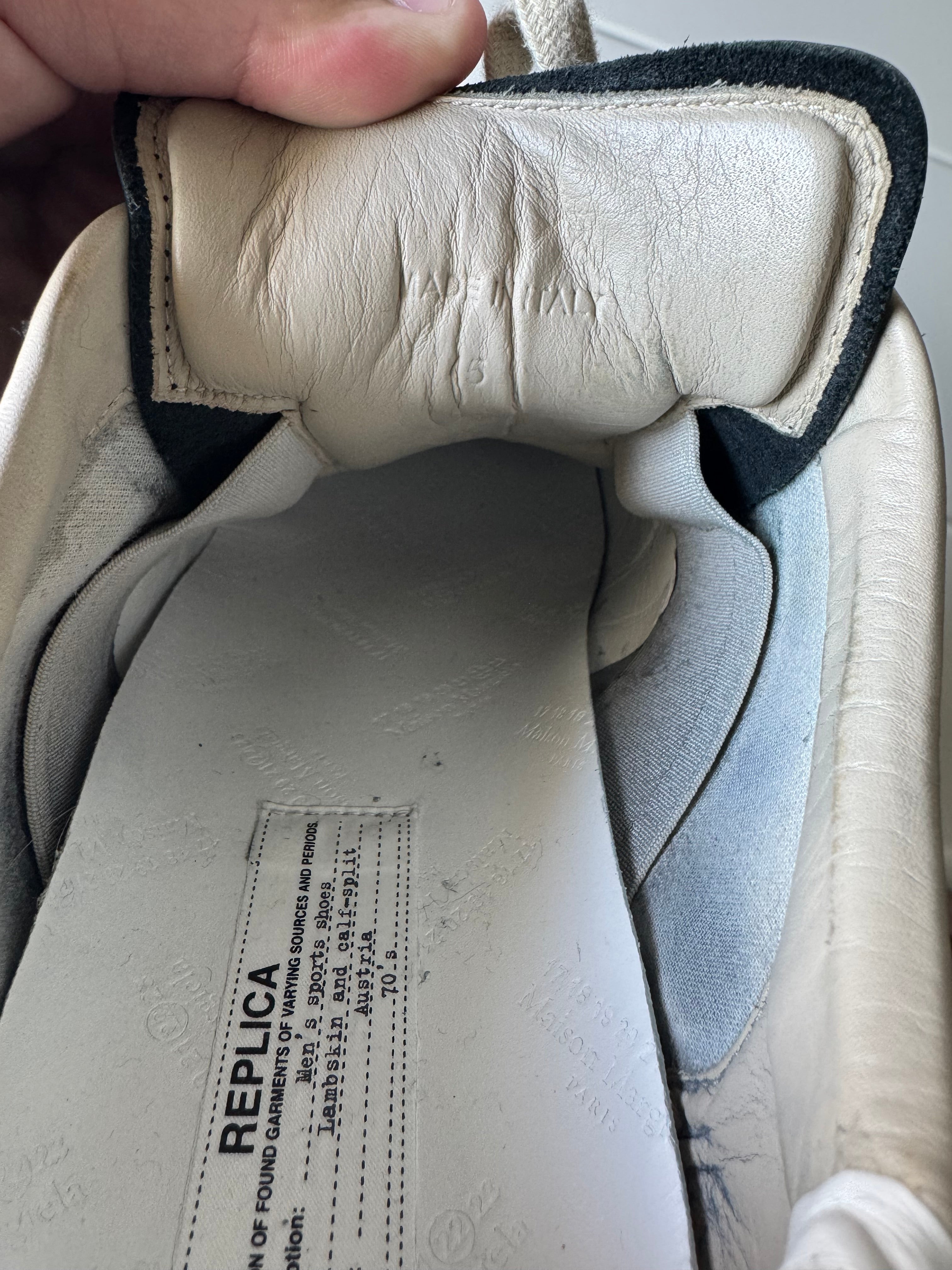 Maison Margiela Og Gum Black Gats 45/12