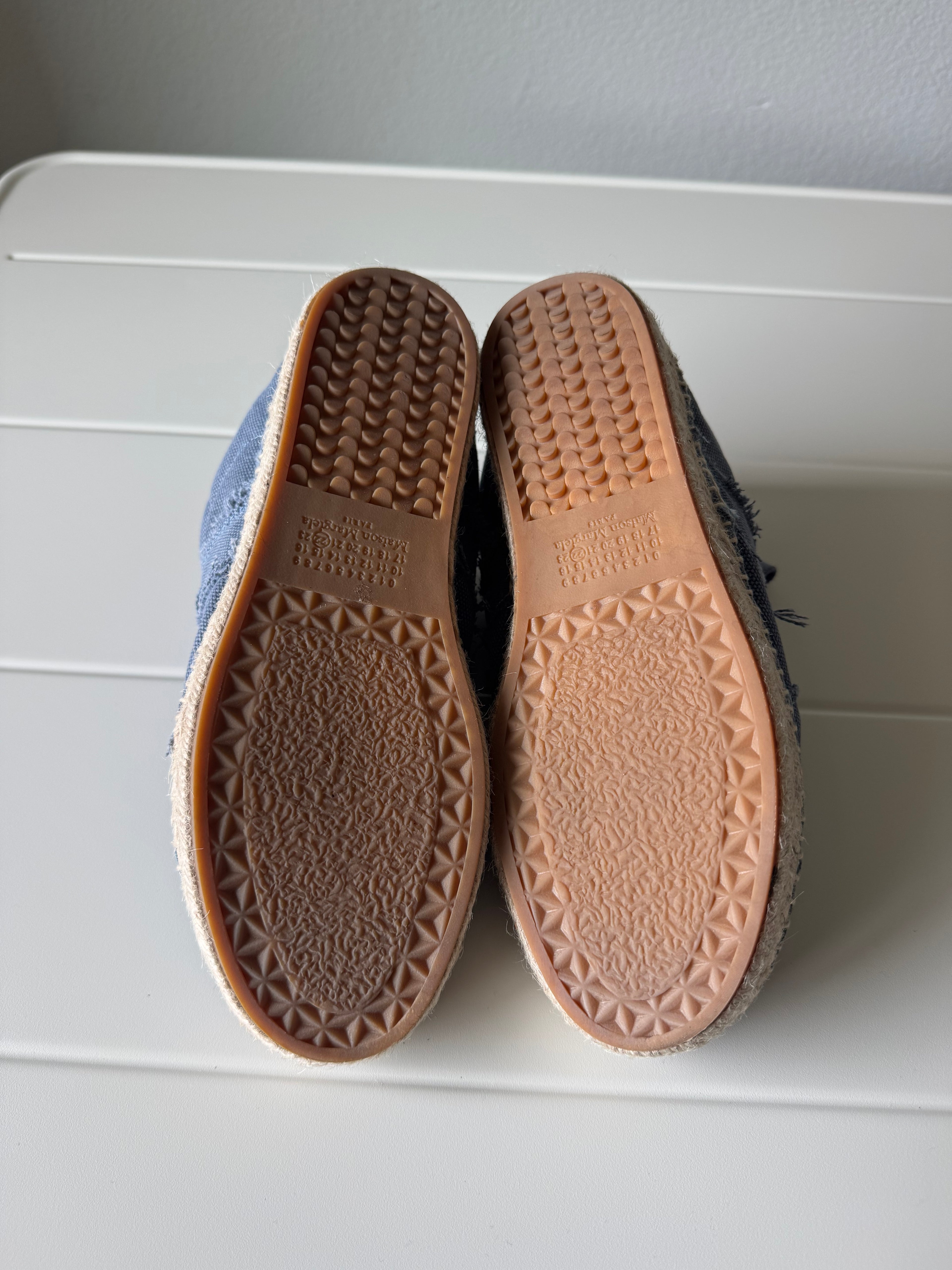 Maison Matgiela Women’s Espadrille Gats Blue Sneakers 37