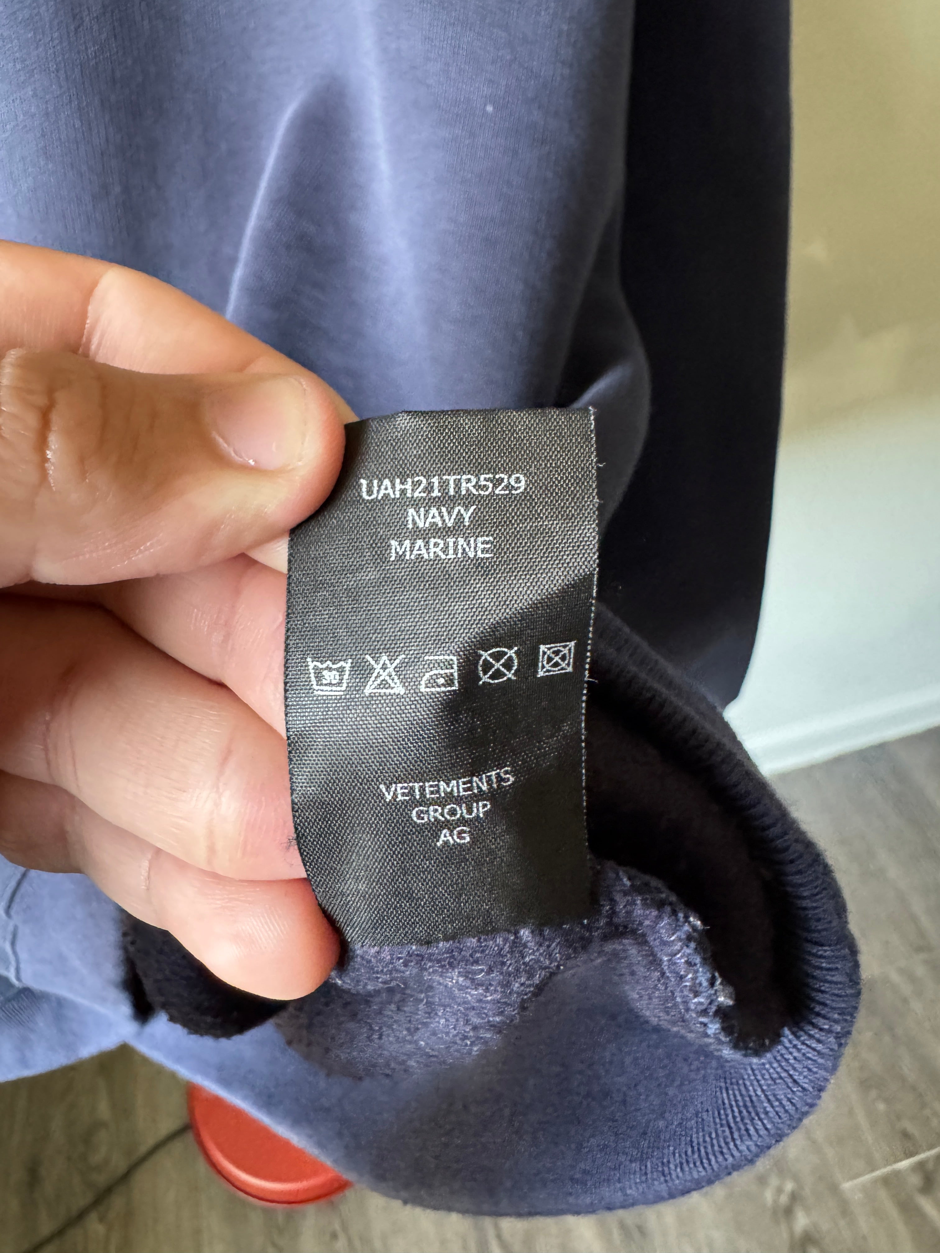 Vetements Polizei Crewneck Sweatshirt M/XL
