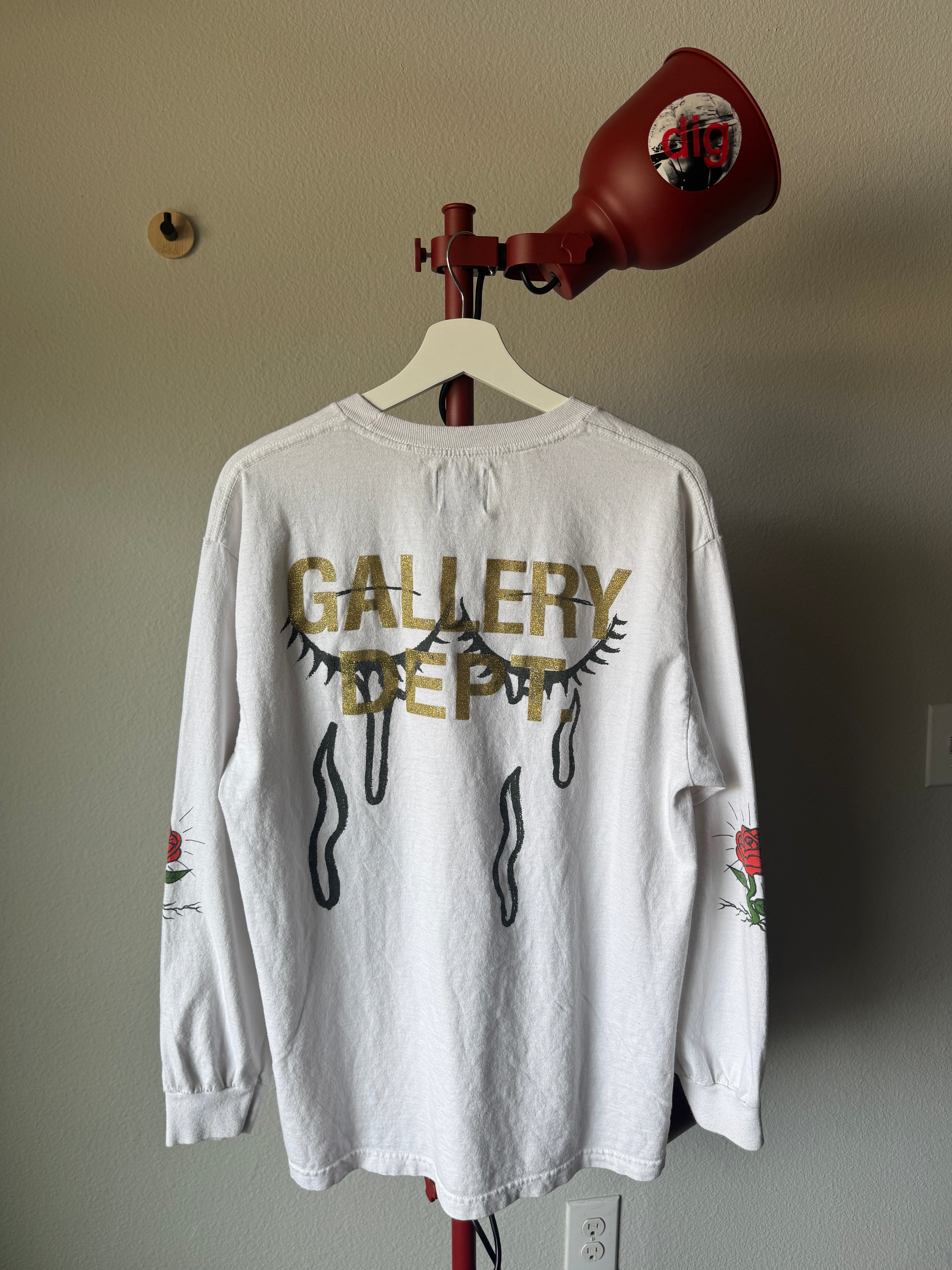 Gallery Dept. Puzzle Heart Long Sleeve Tee M