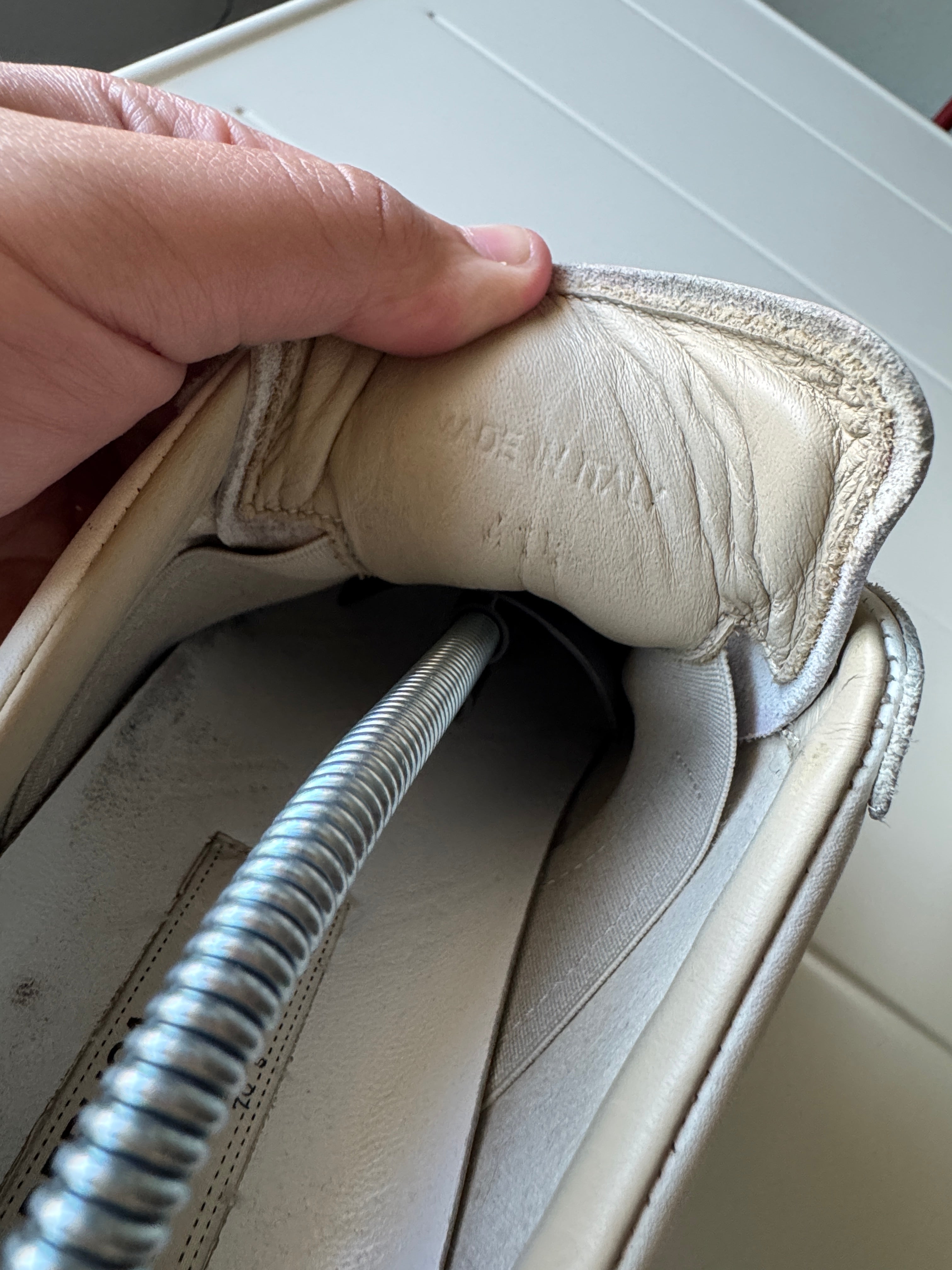 Maison Margiela White Gum Paint Gats 41.5/8.5