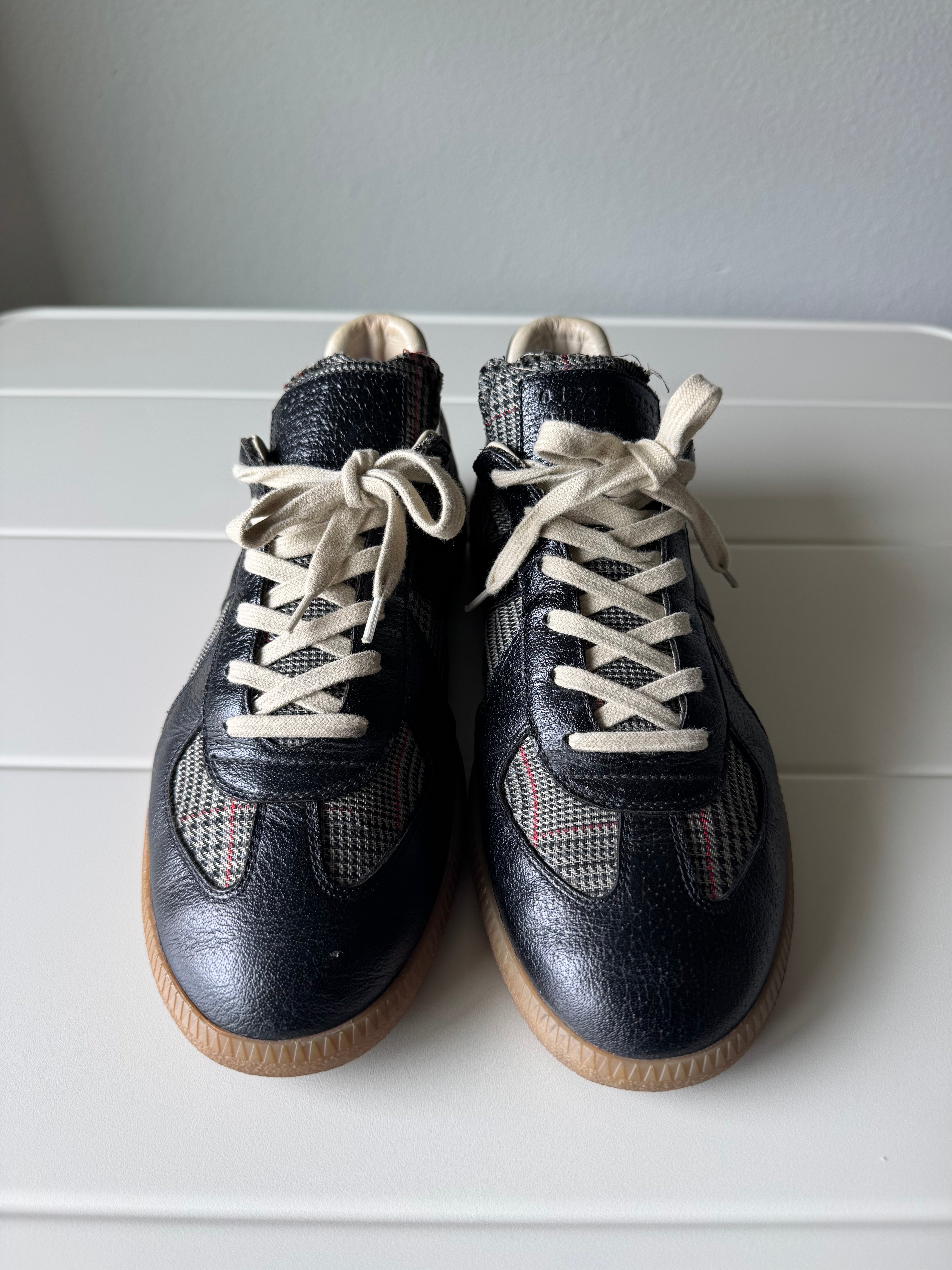 Maison Margiela Houndstooth Plaid Gats 39/9W/6M