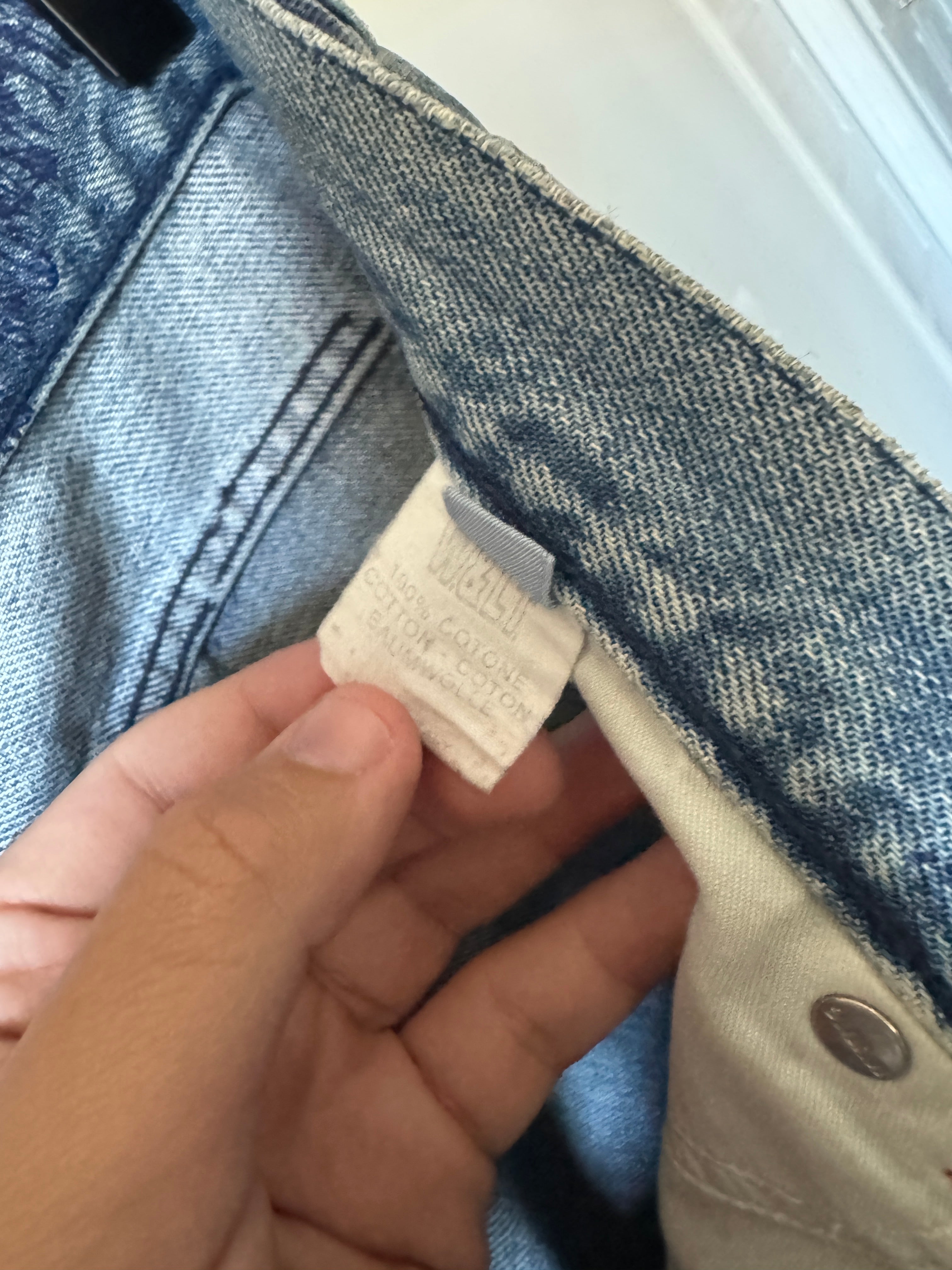 Walter Van Beirendonck AW97 Avatar Pen Graffiti Denim 32