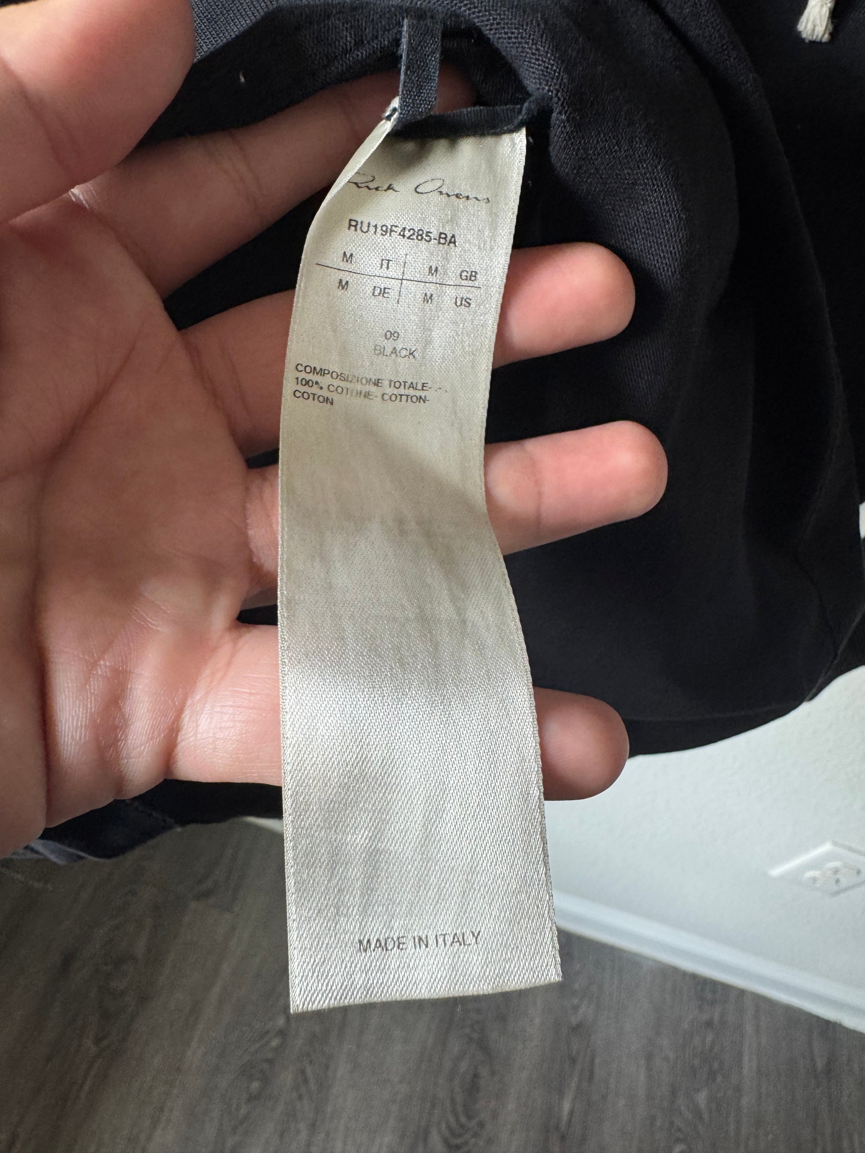 Rick Owens Long Hoodie M