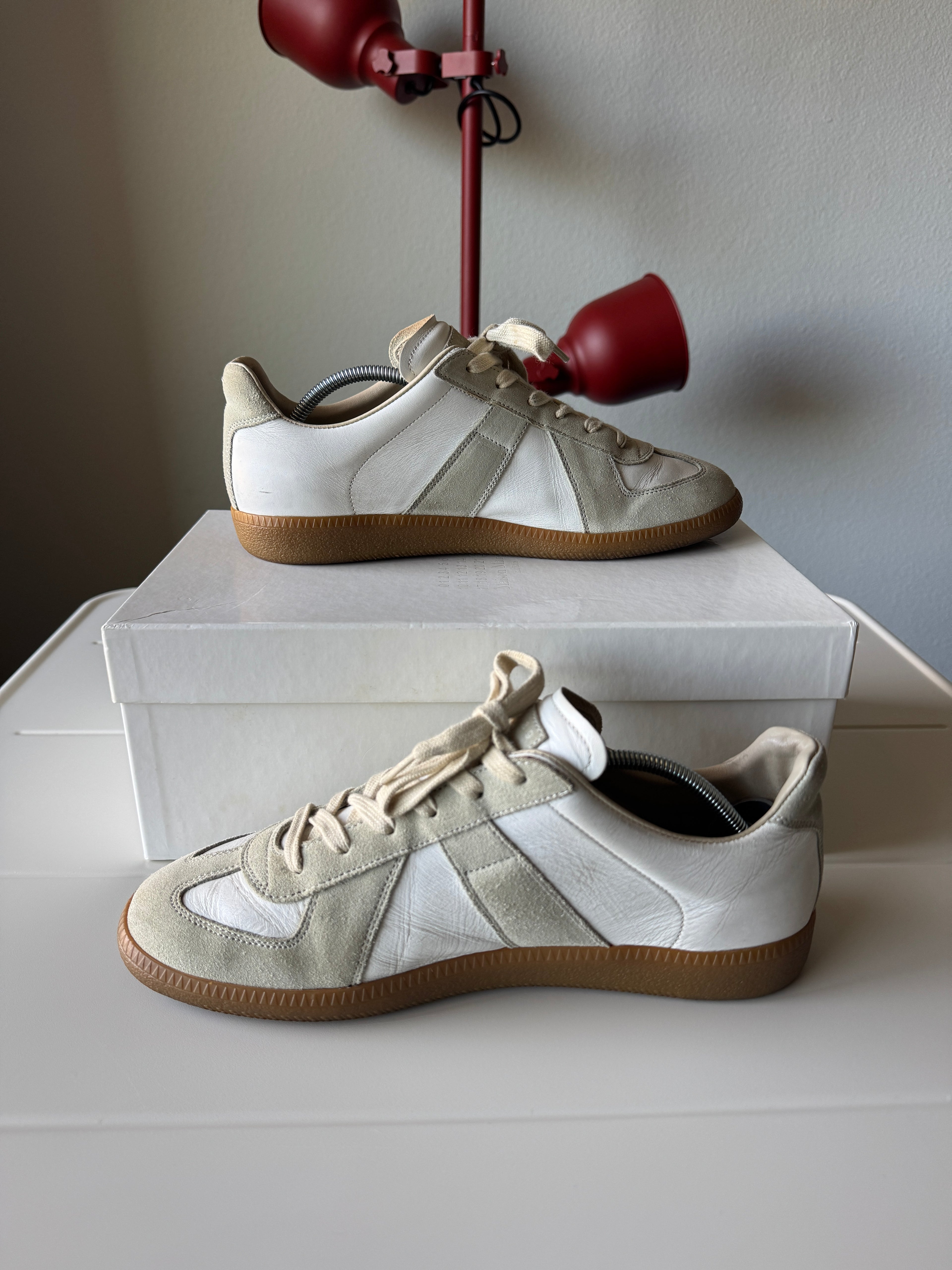 Maison Margiela White Gat Sneakers 41/8