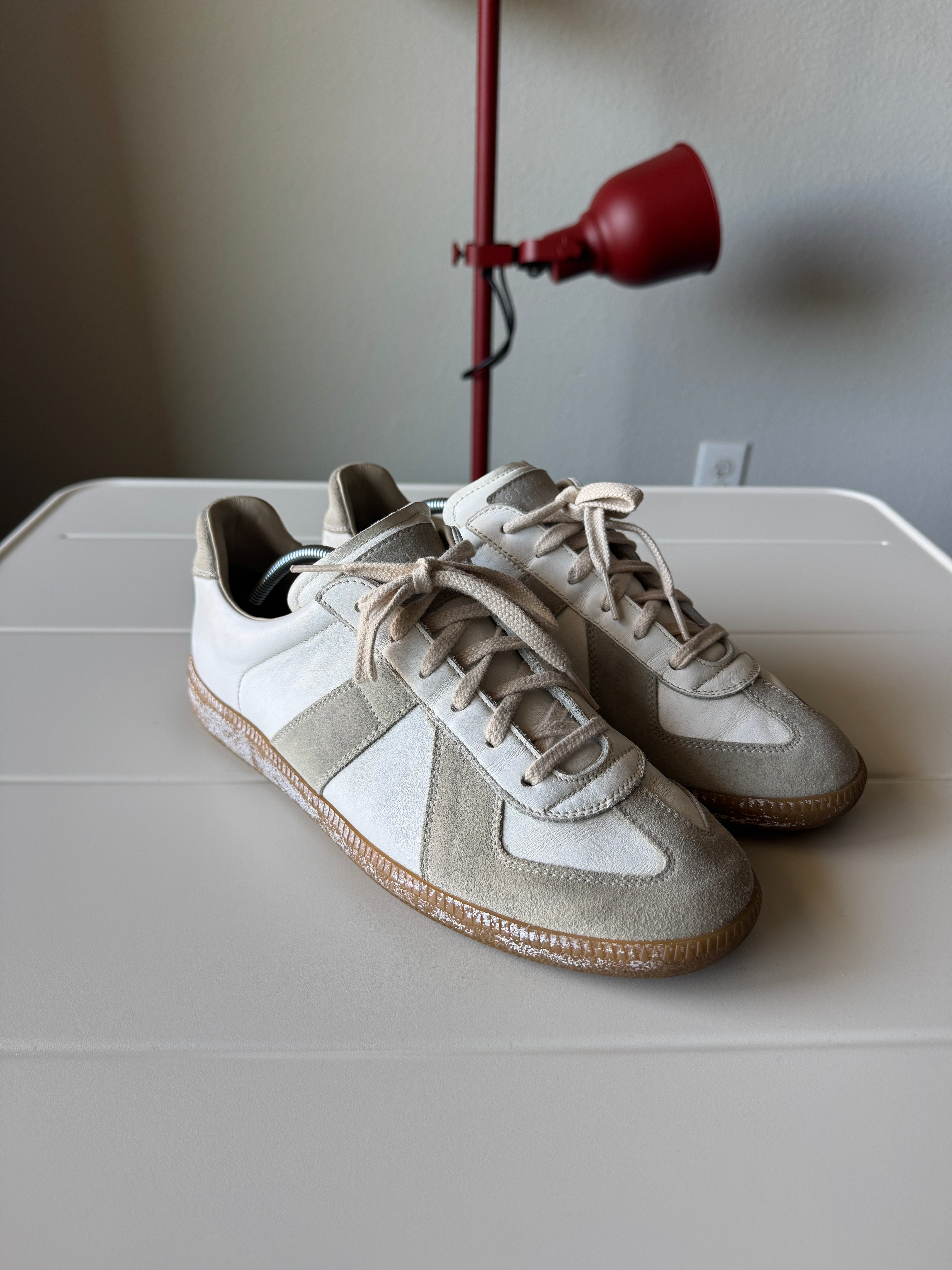 Maison Margiela White Gum Paint Gats 41.5/8.5