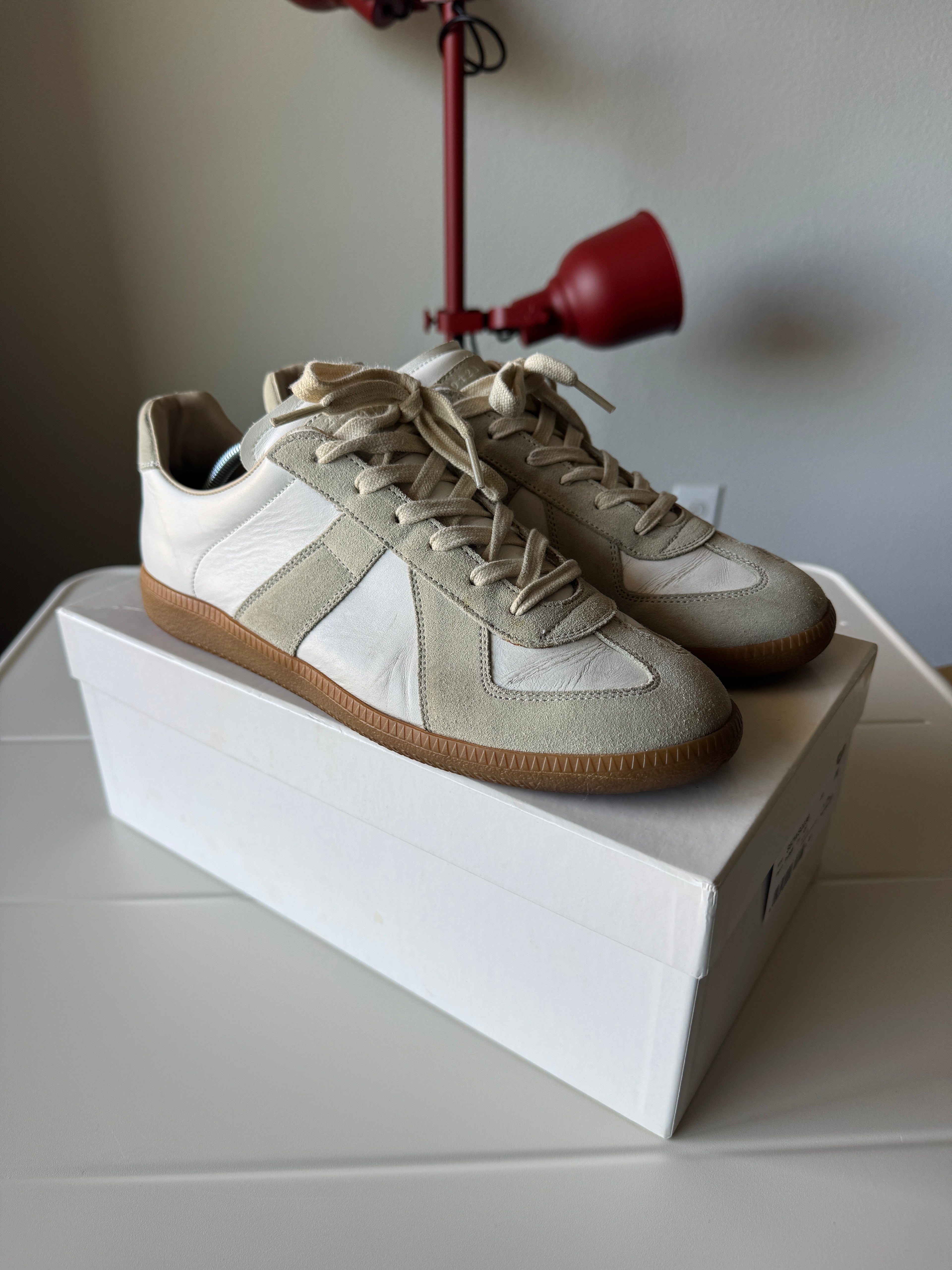 Maison Margiela White Gat Sneakers 41/8