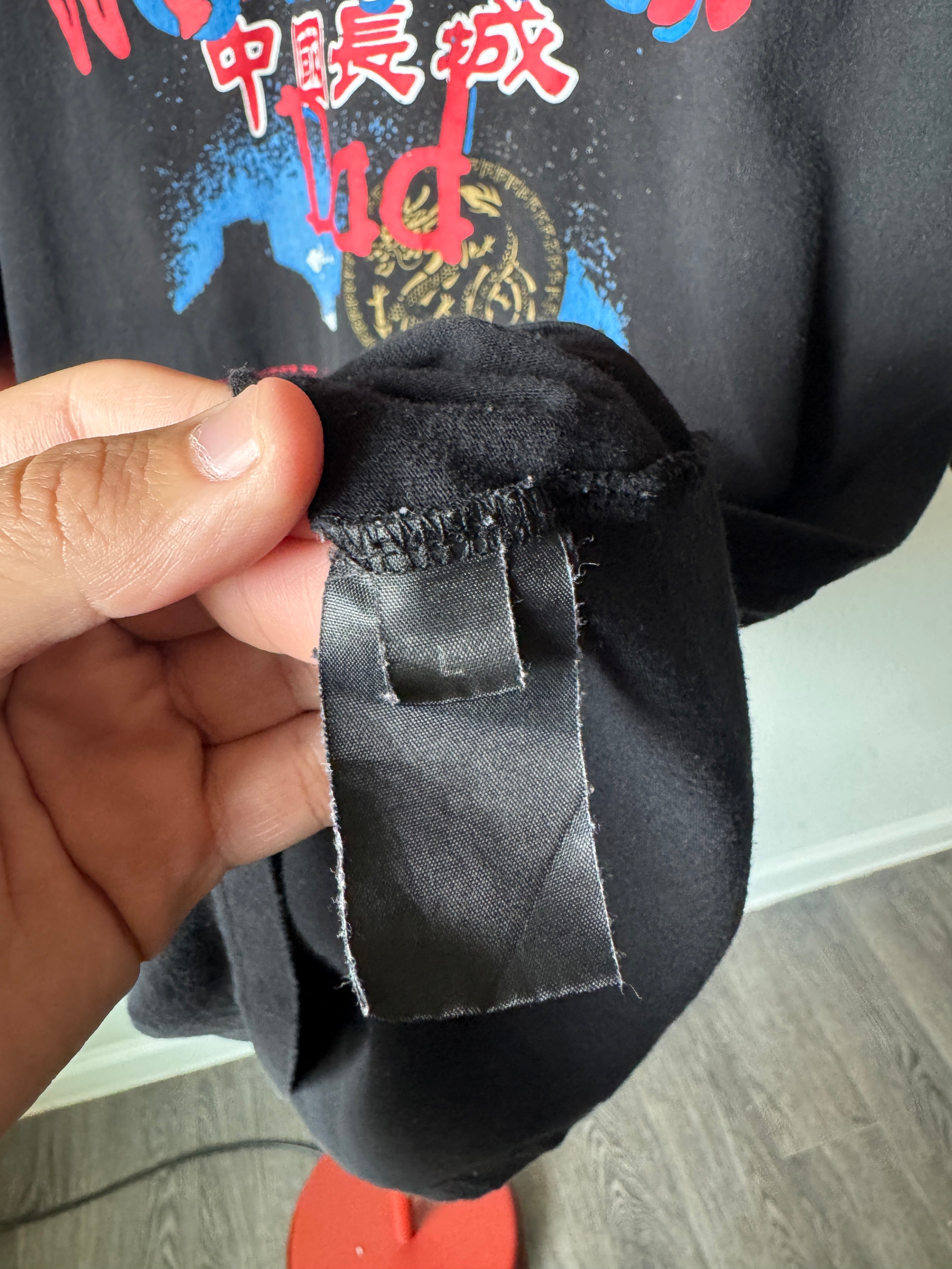 Vetements FW/19 Worlds Best Dad/China Tourist Tee L