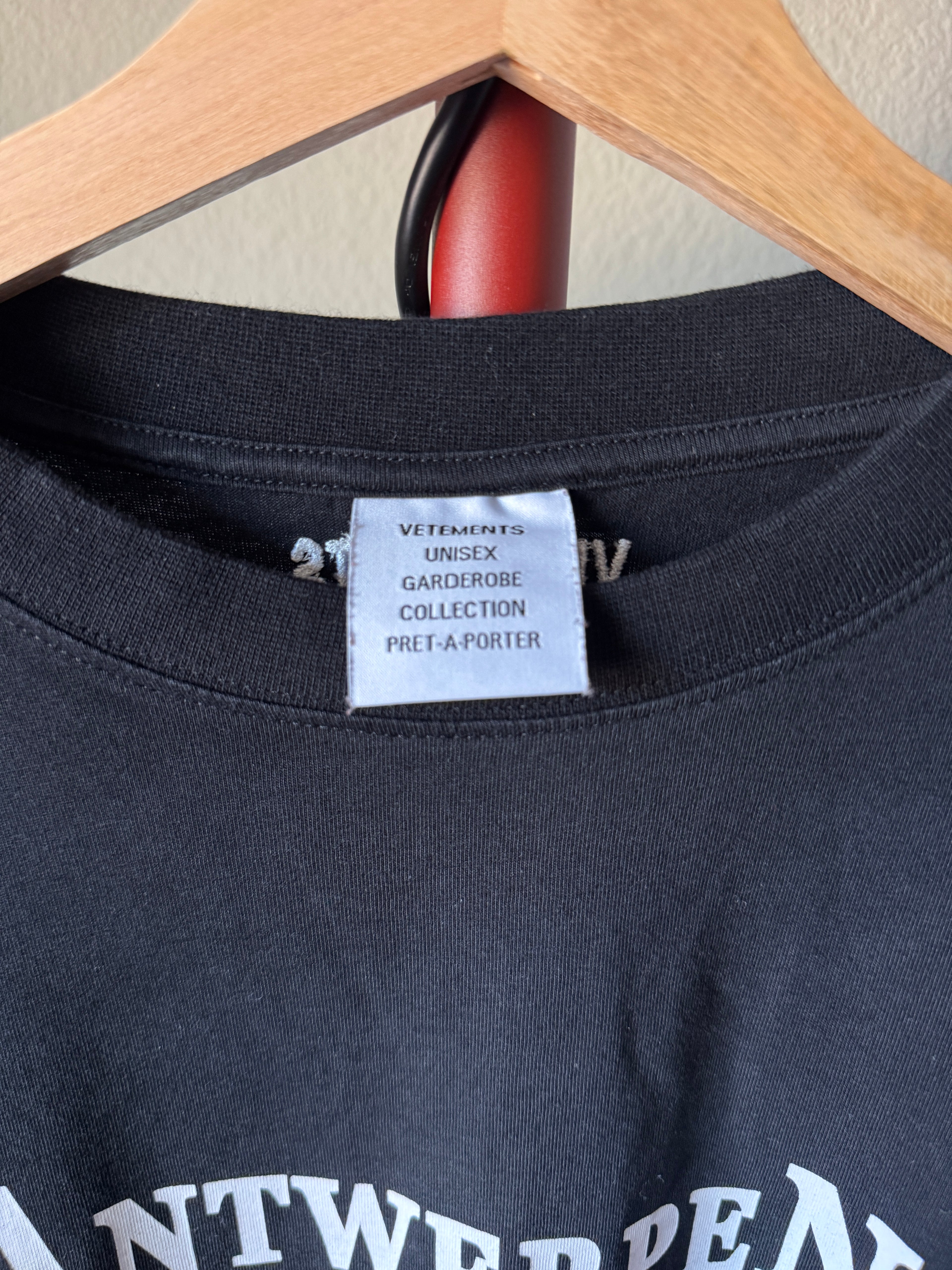 Vetements Antwerpen Short Sleeve Oversized Tee S/2XL