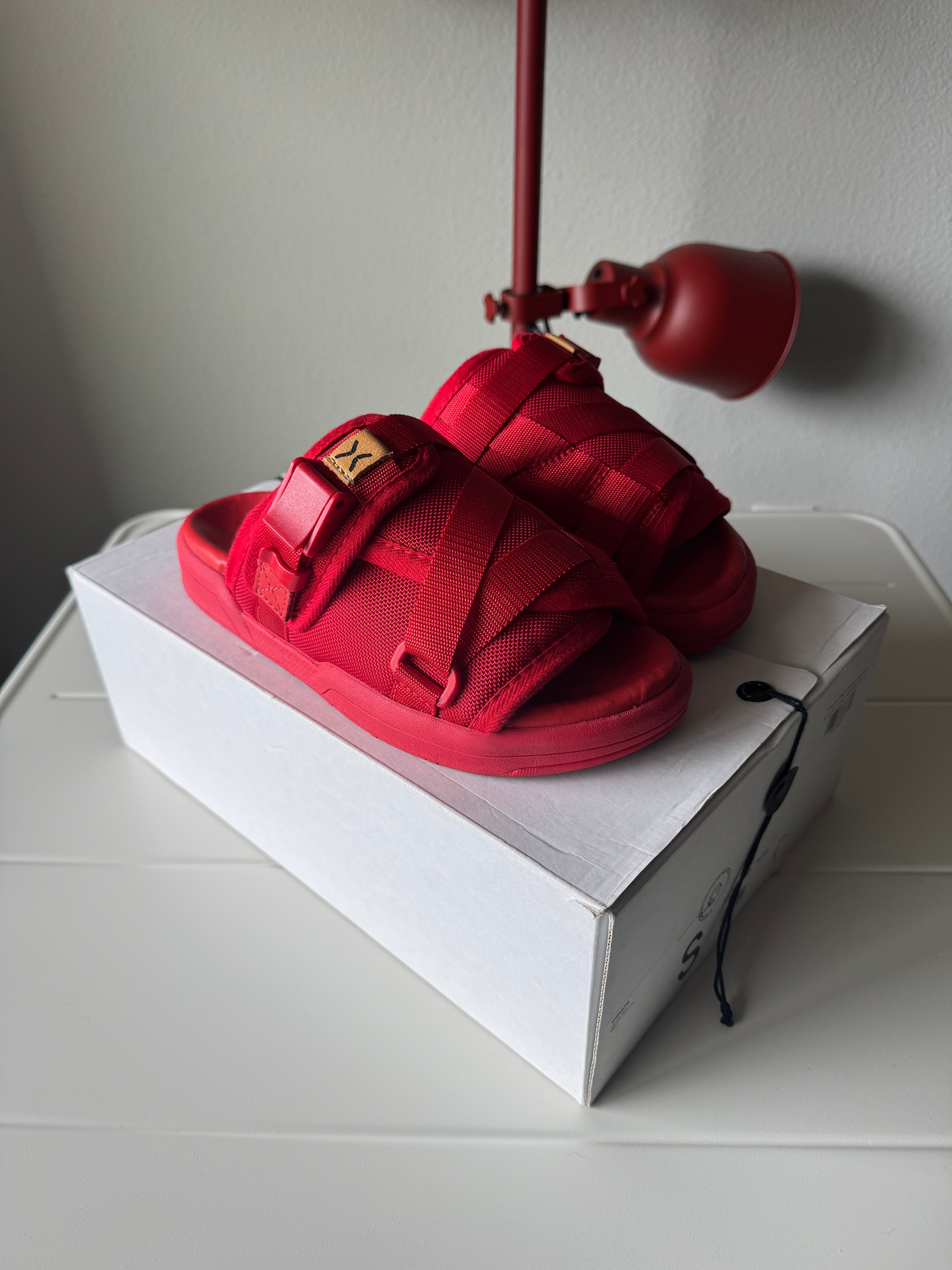 Visvim Christo Red Sandals S