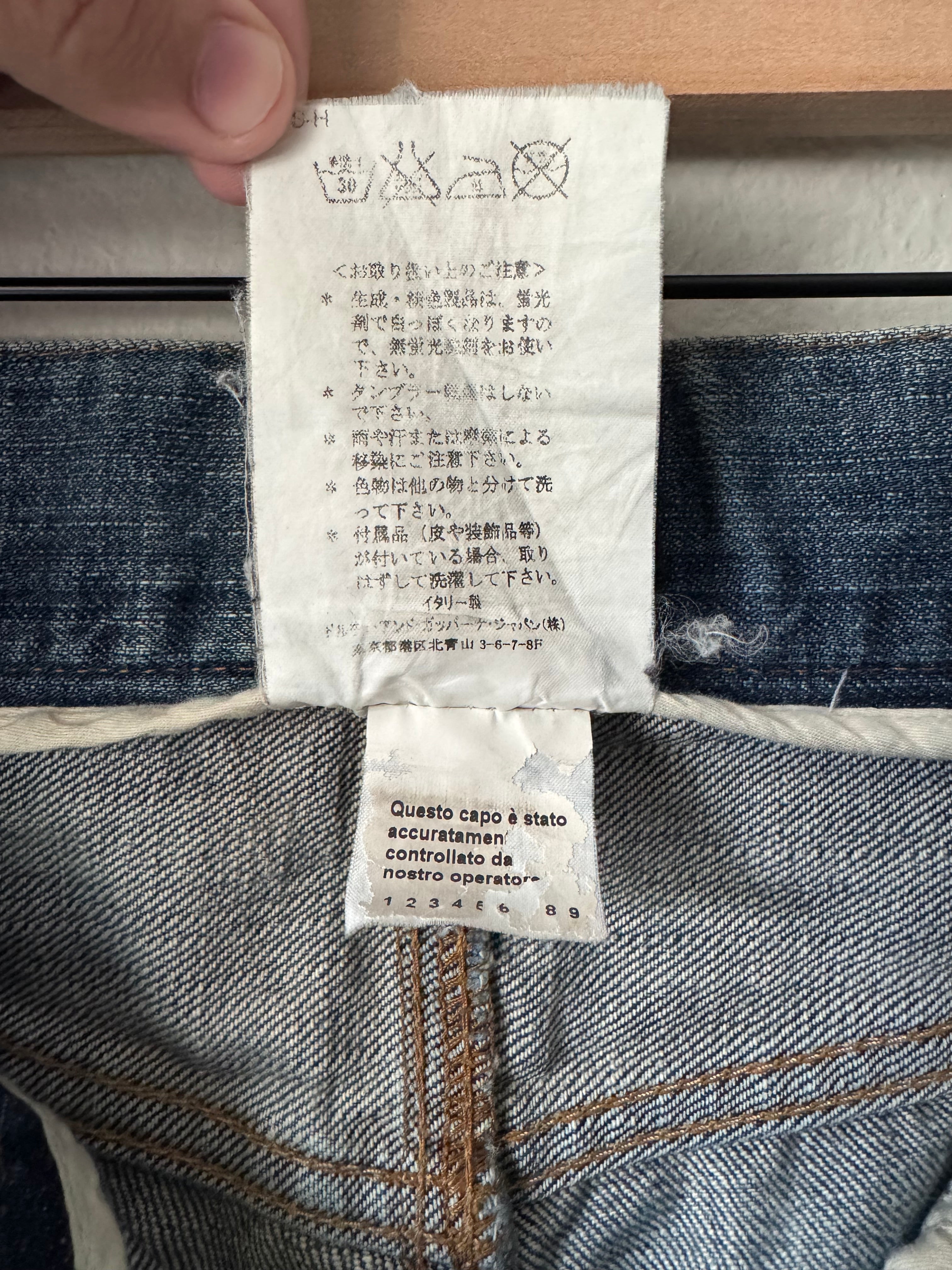 Dolce & Gabbanna Paint Splatter Denim 34