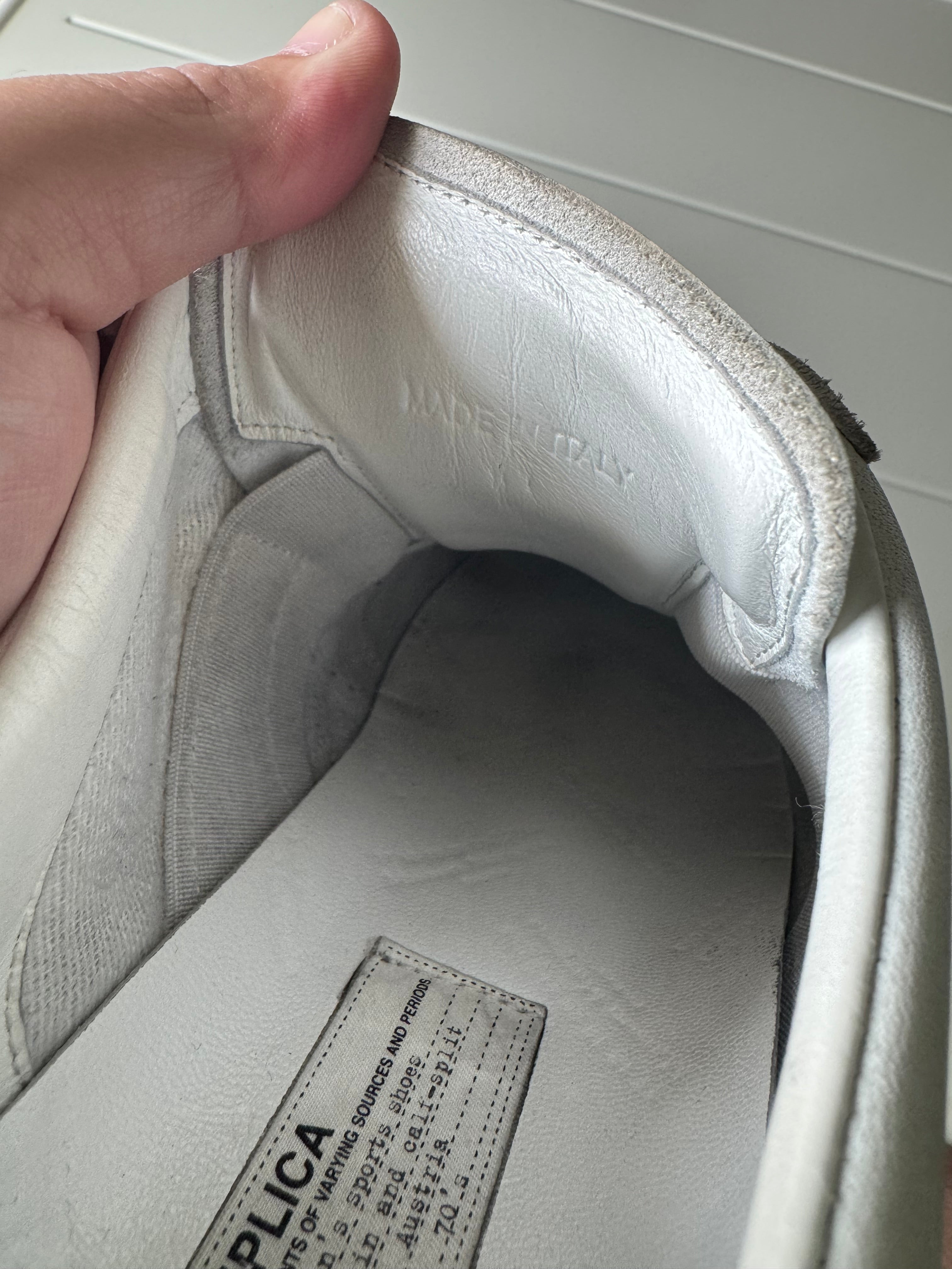 Maison Margiela Triple White Gats 41/8