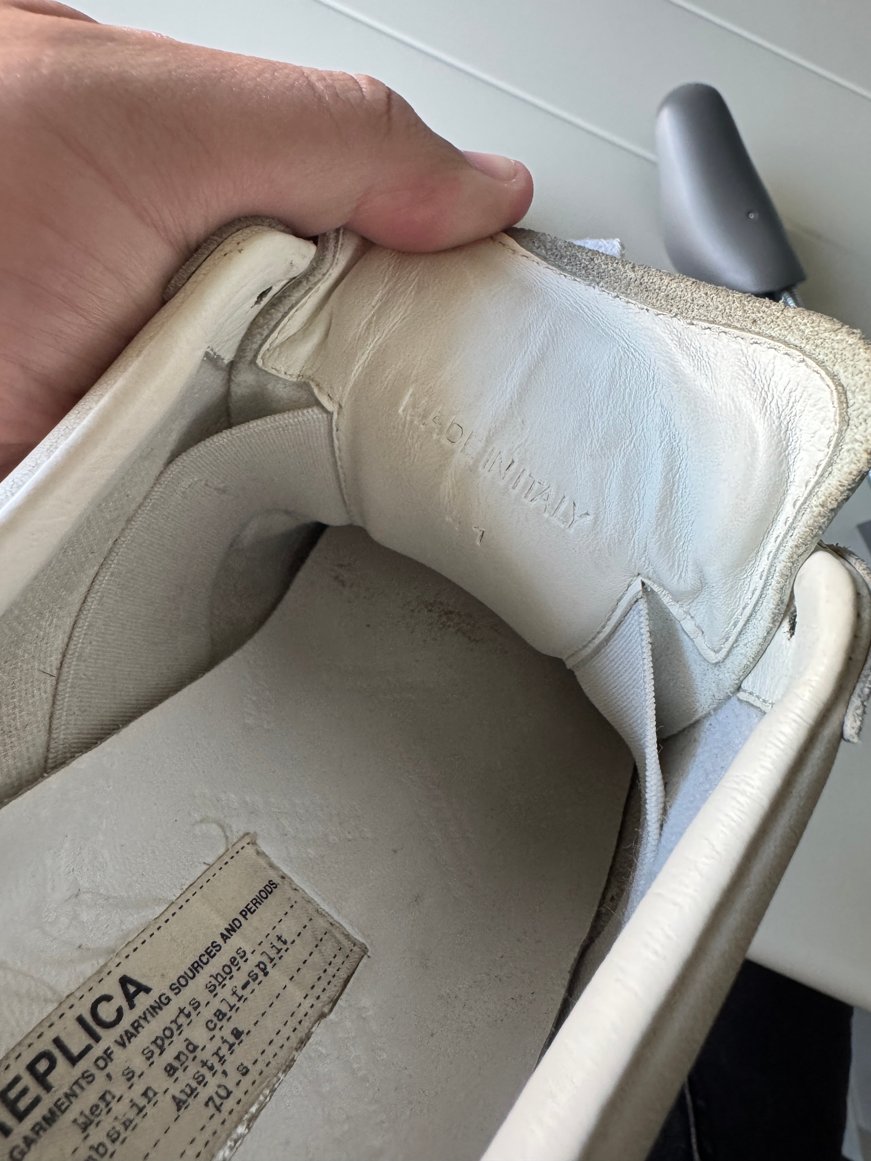 Maison Margiela Triple White Gats 41/8