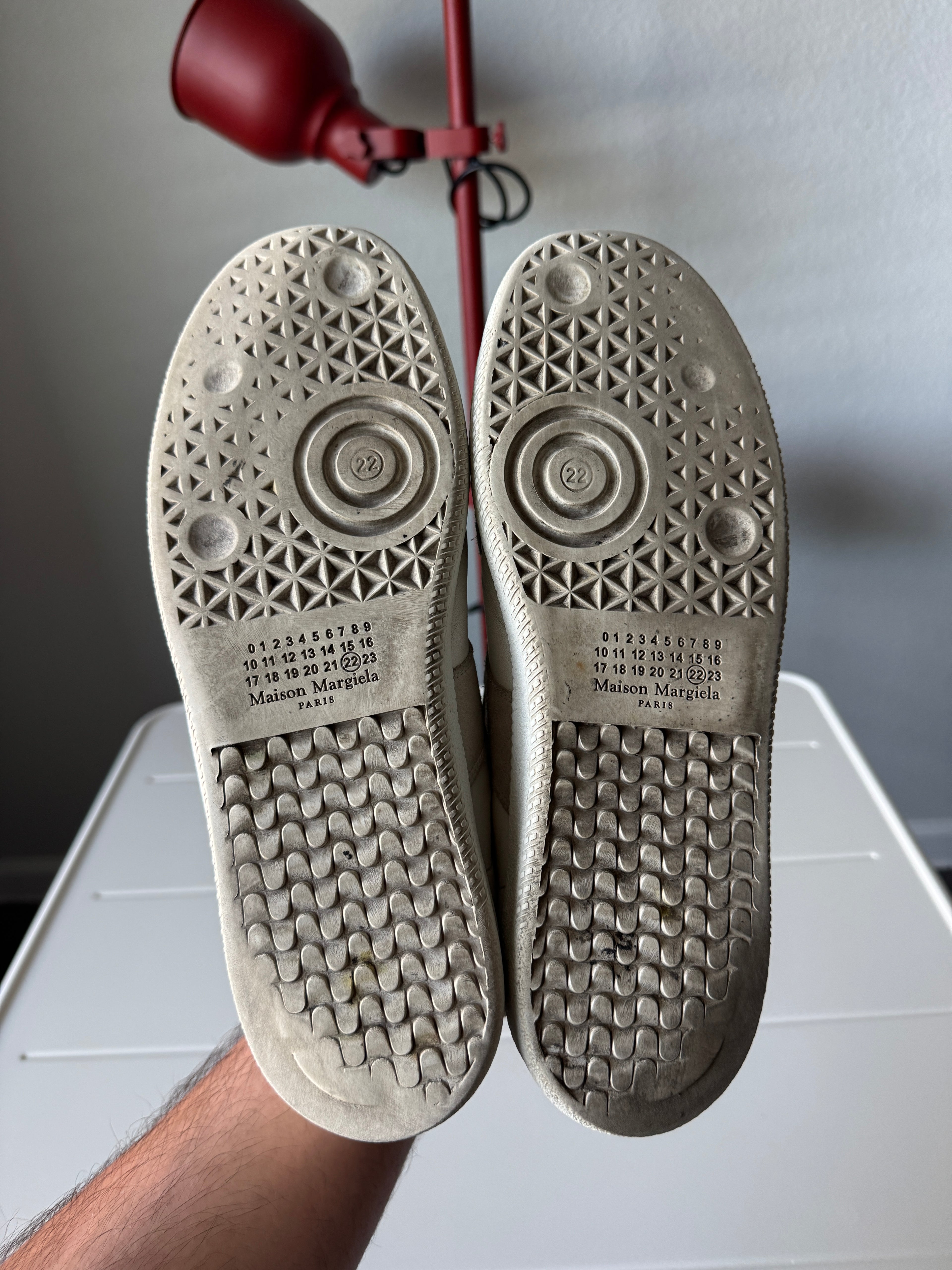 Maison Margiela Triple White Gats 41/8