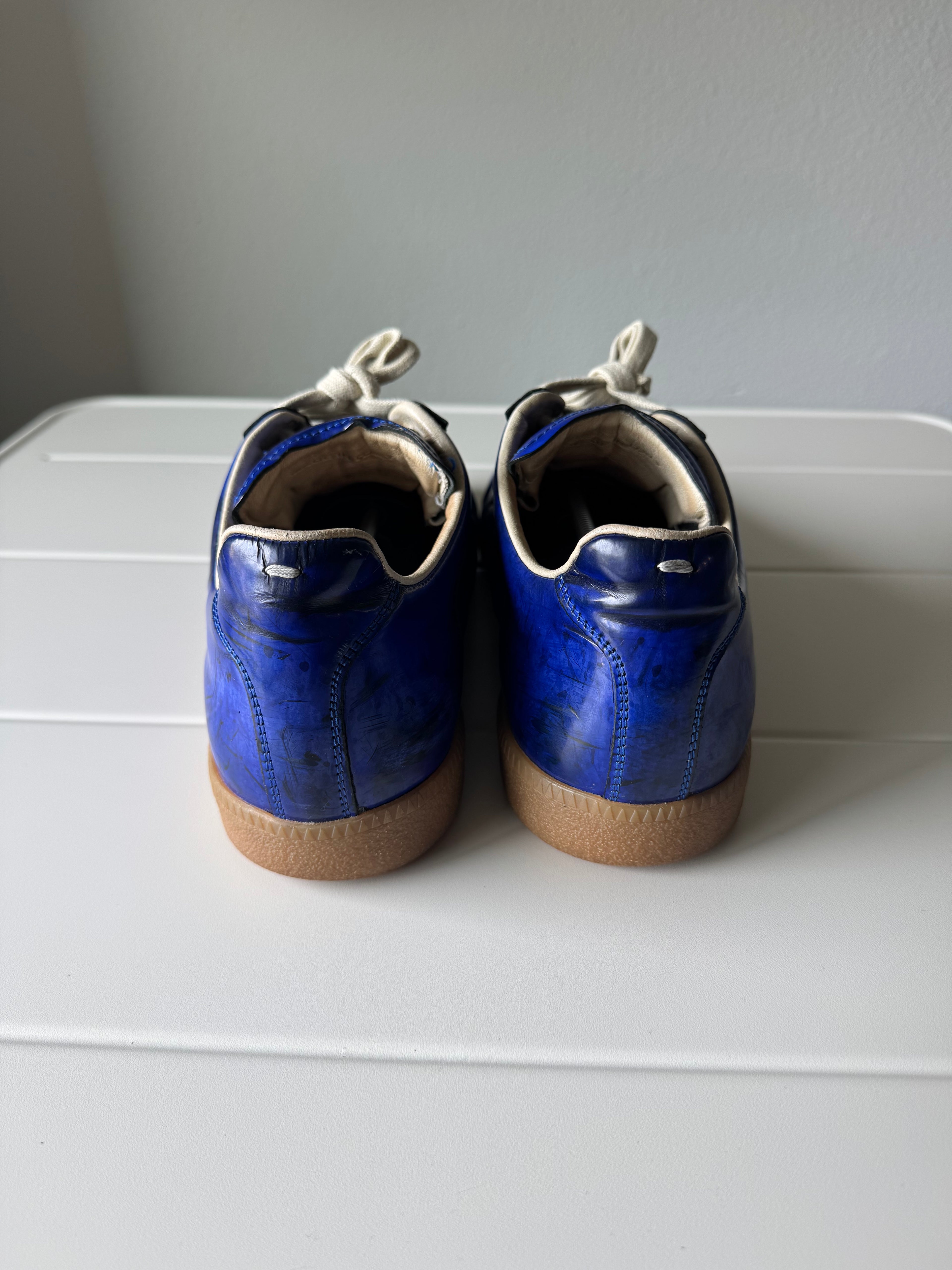 Maison Margiela Patent Blue Gats 45/12