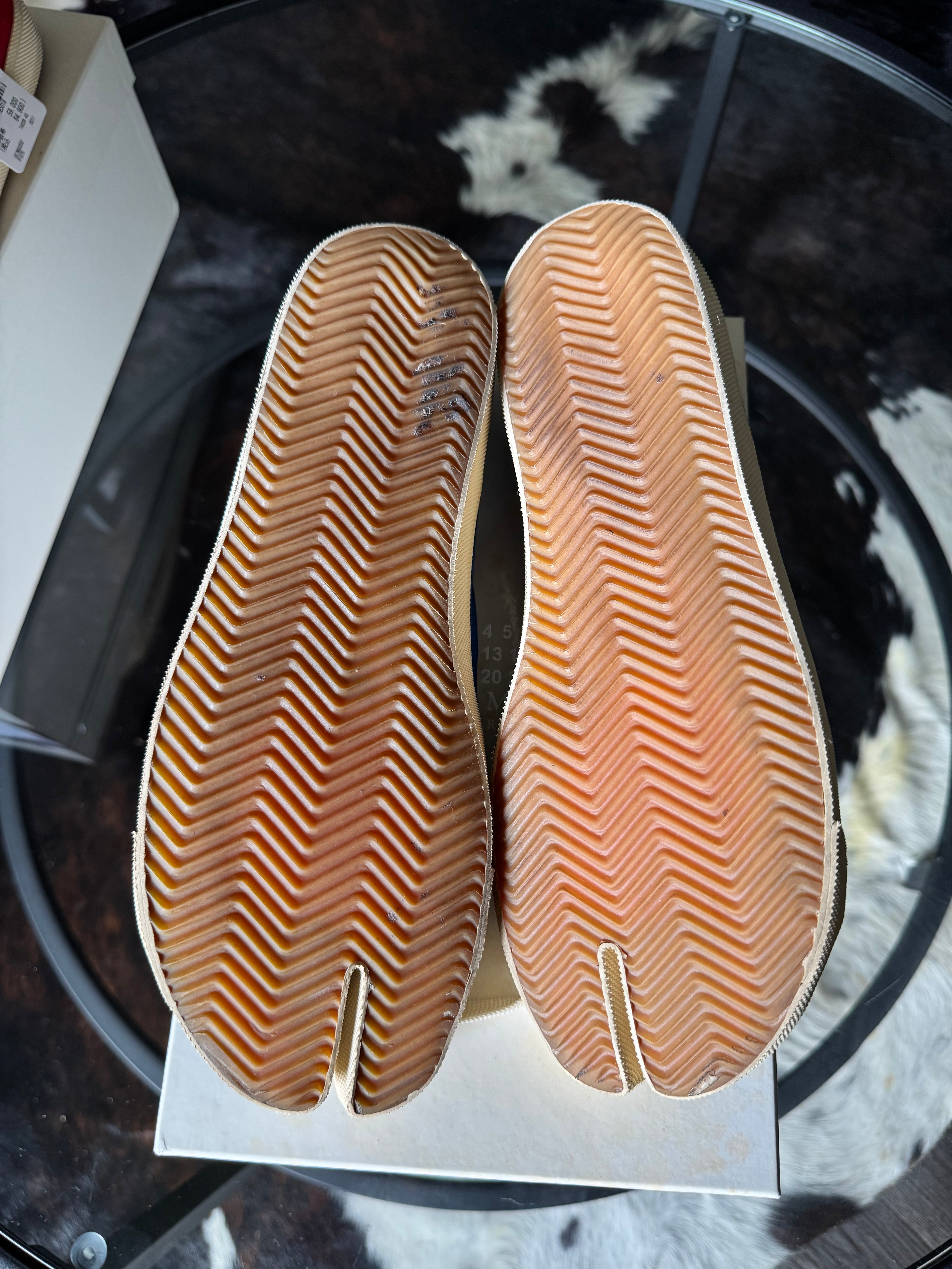 Maison Margiela Blue Tabi Sneakers 43/10