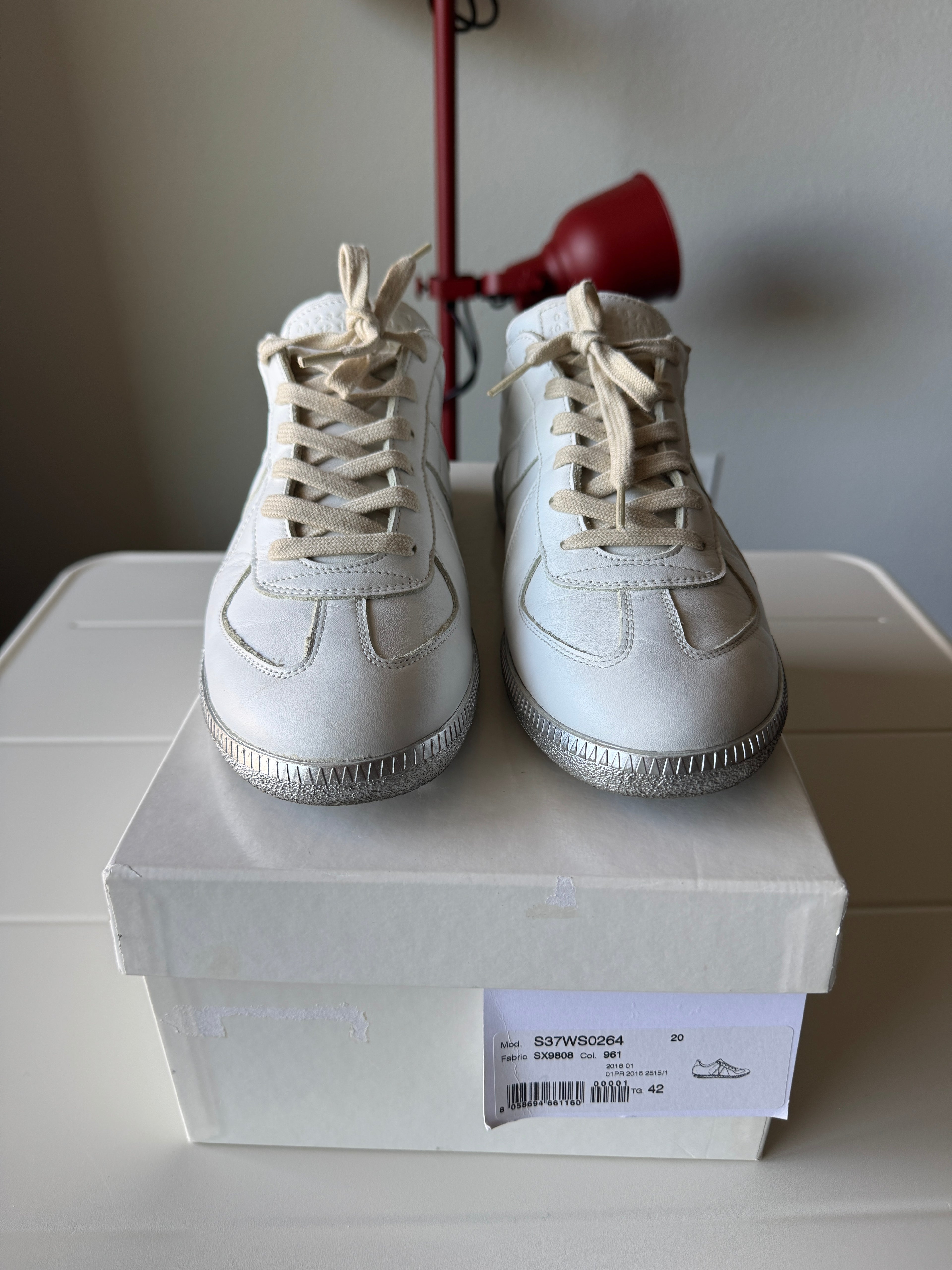 Maison Margiela Silver Sole Gats 42/9