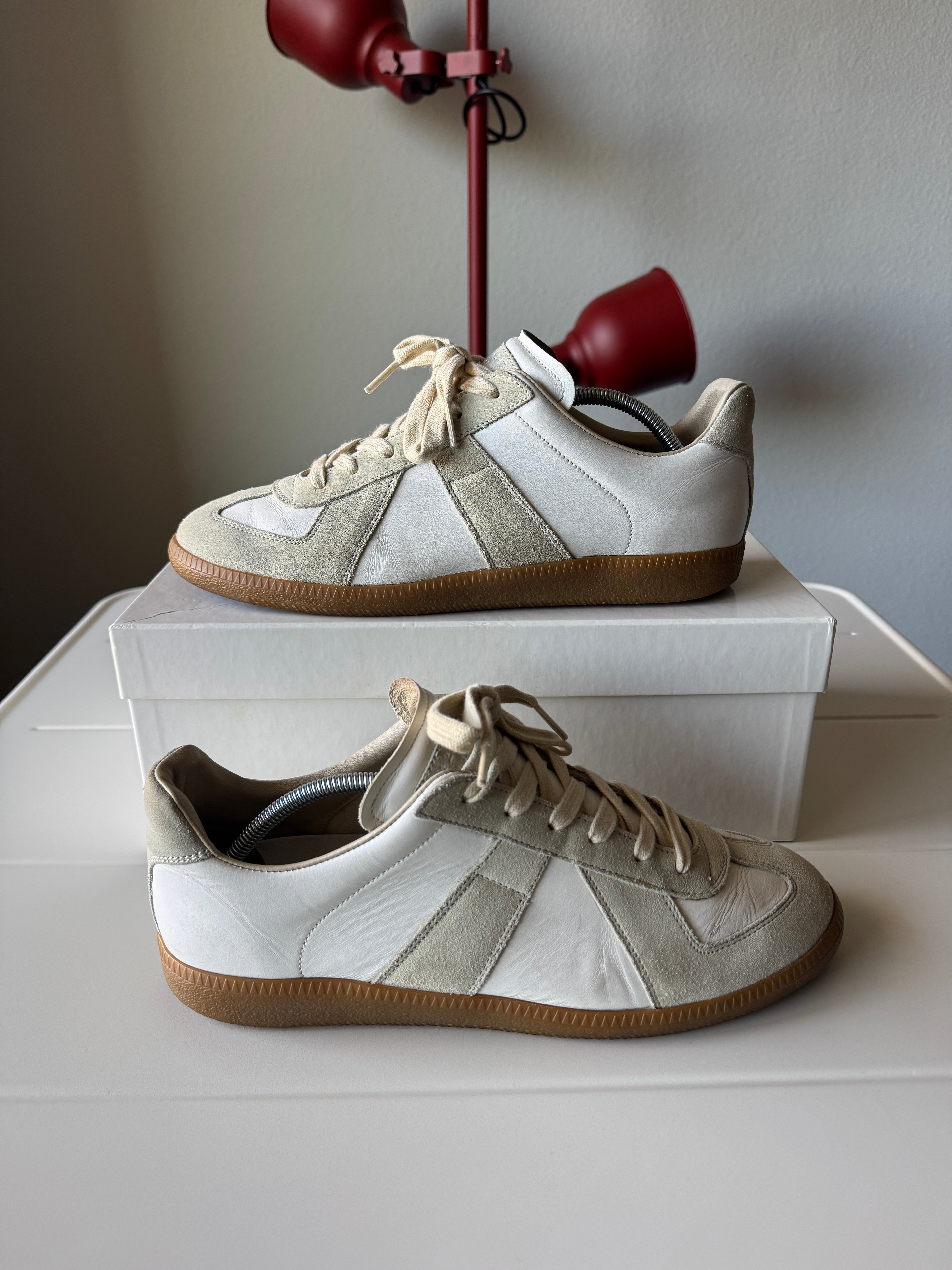Maison Margiela White Gat Sneakers 41/8