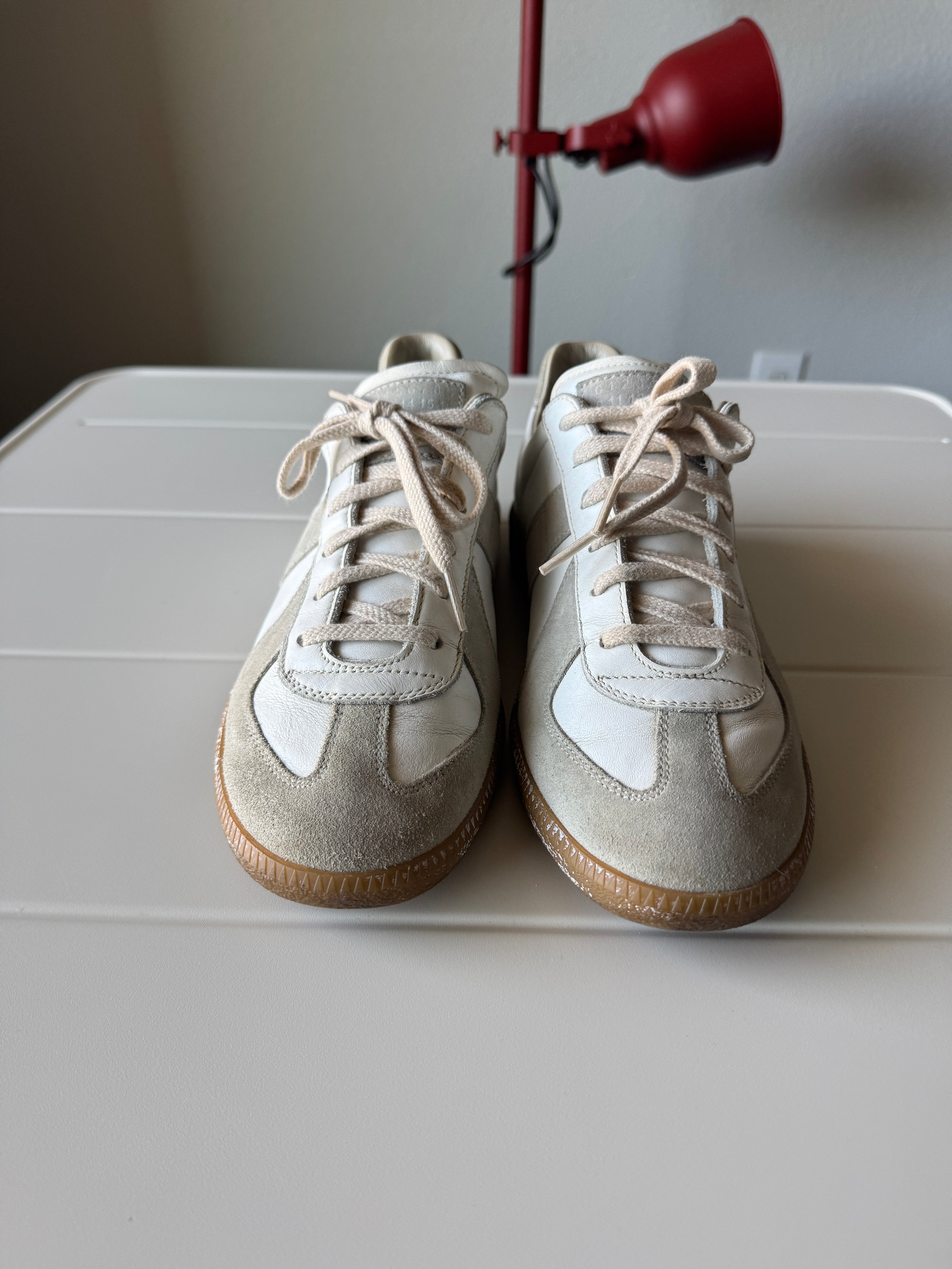 Maison Margiela White Gum Paint Gats 41.5/8.5