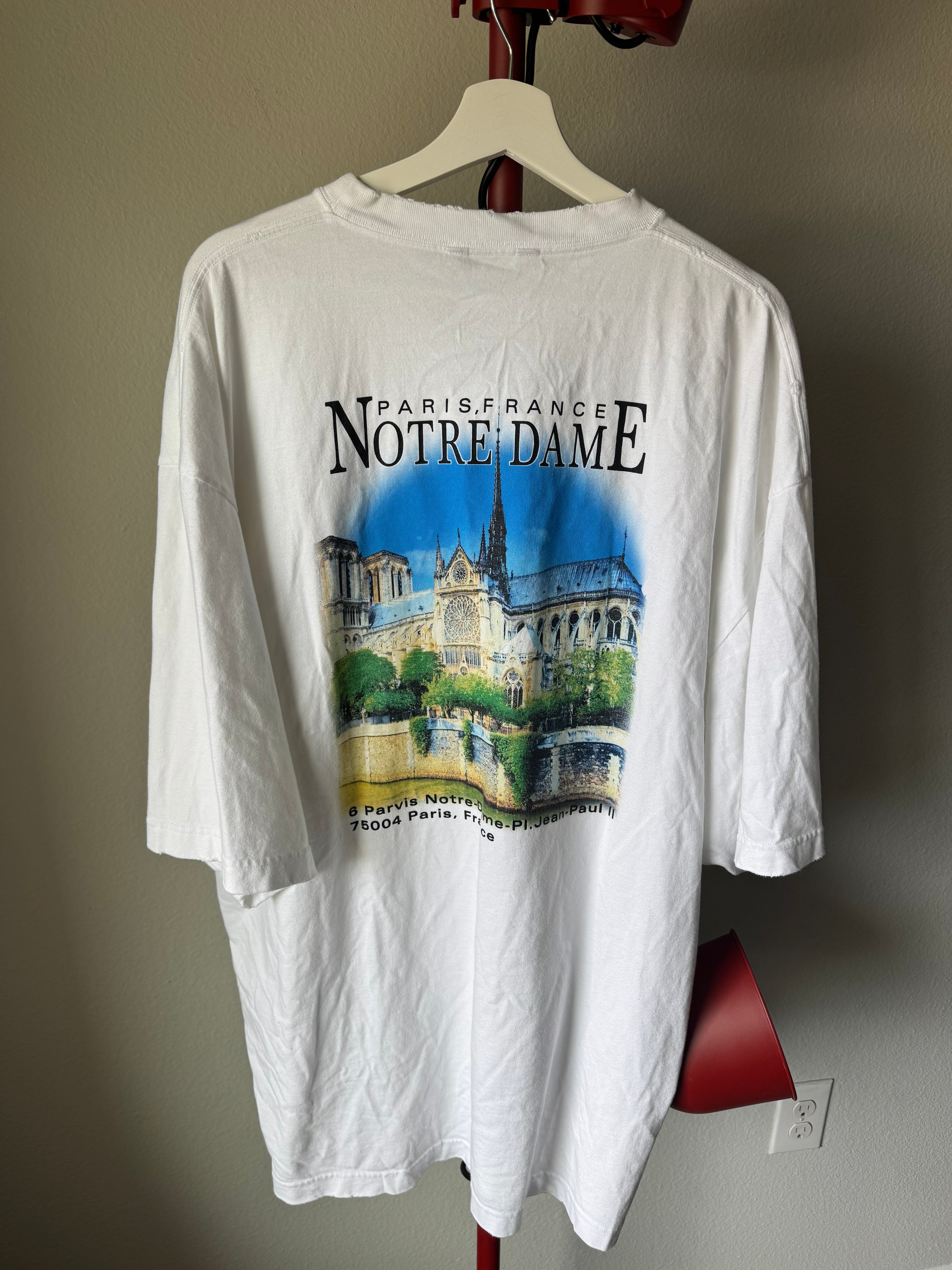 Balenciaga Notre Dame Sacre Coeur Tee M/XL