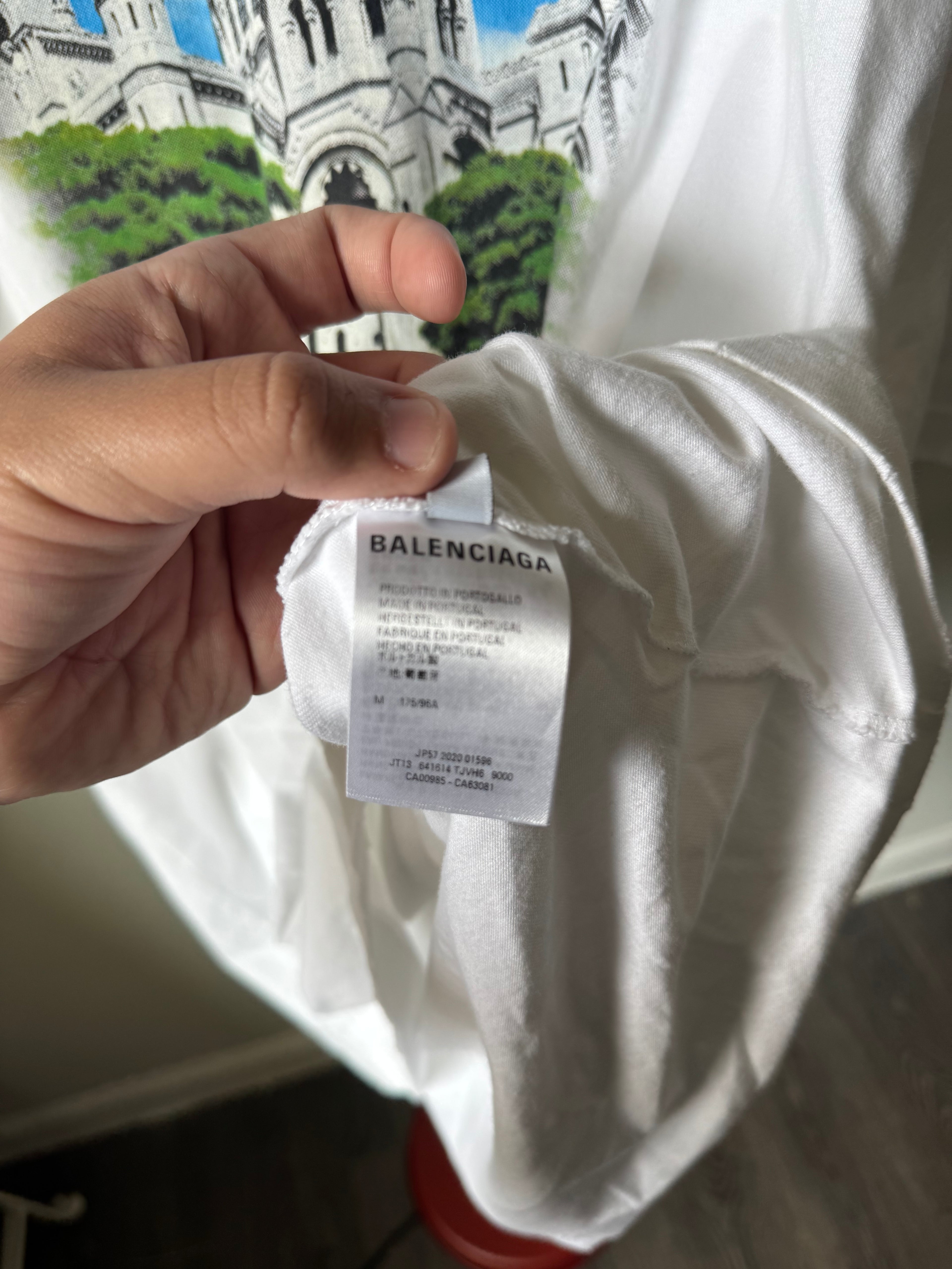 Balenciaga Notre Dame Sacre Coeur Tee M/XL