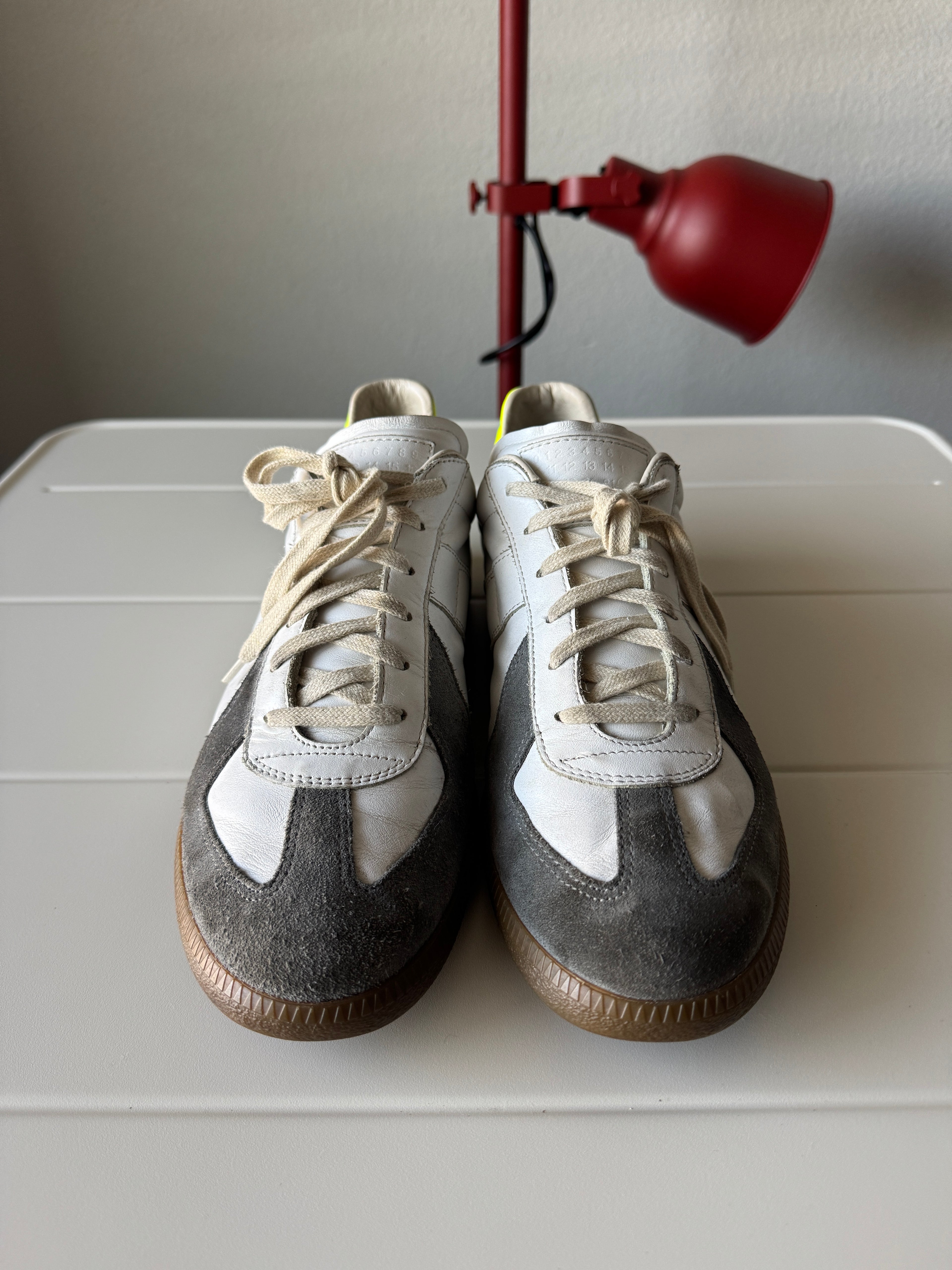 Maison Margiela White Neon Green Gum Gats 44/11