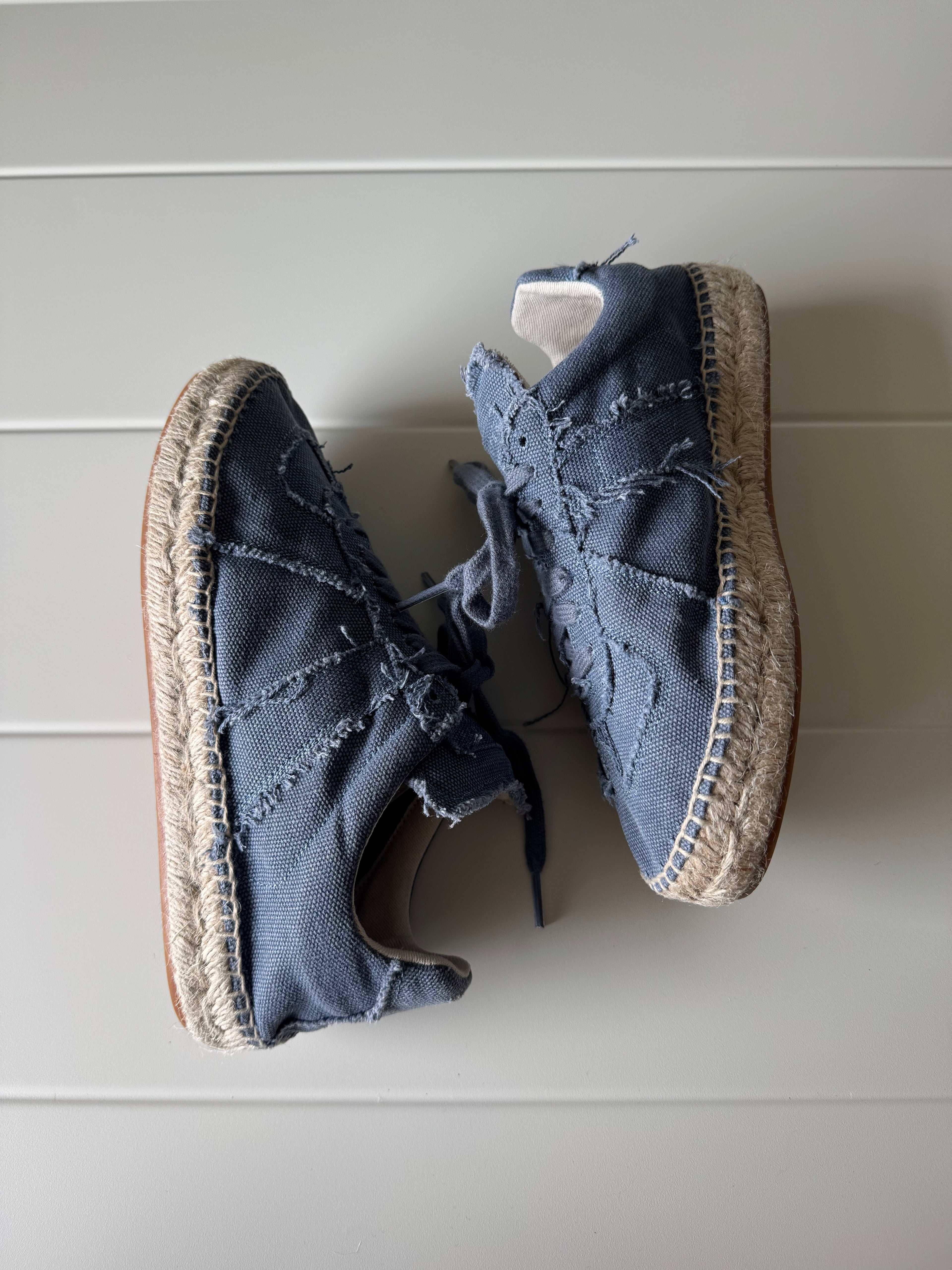 Maison Matgiela Women’s Espadrille Gats Blue Sneakers 37