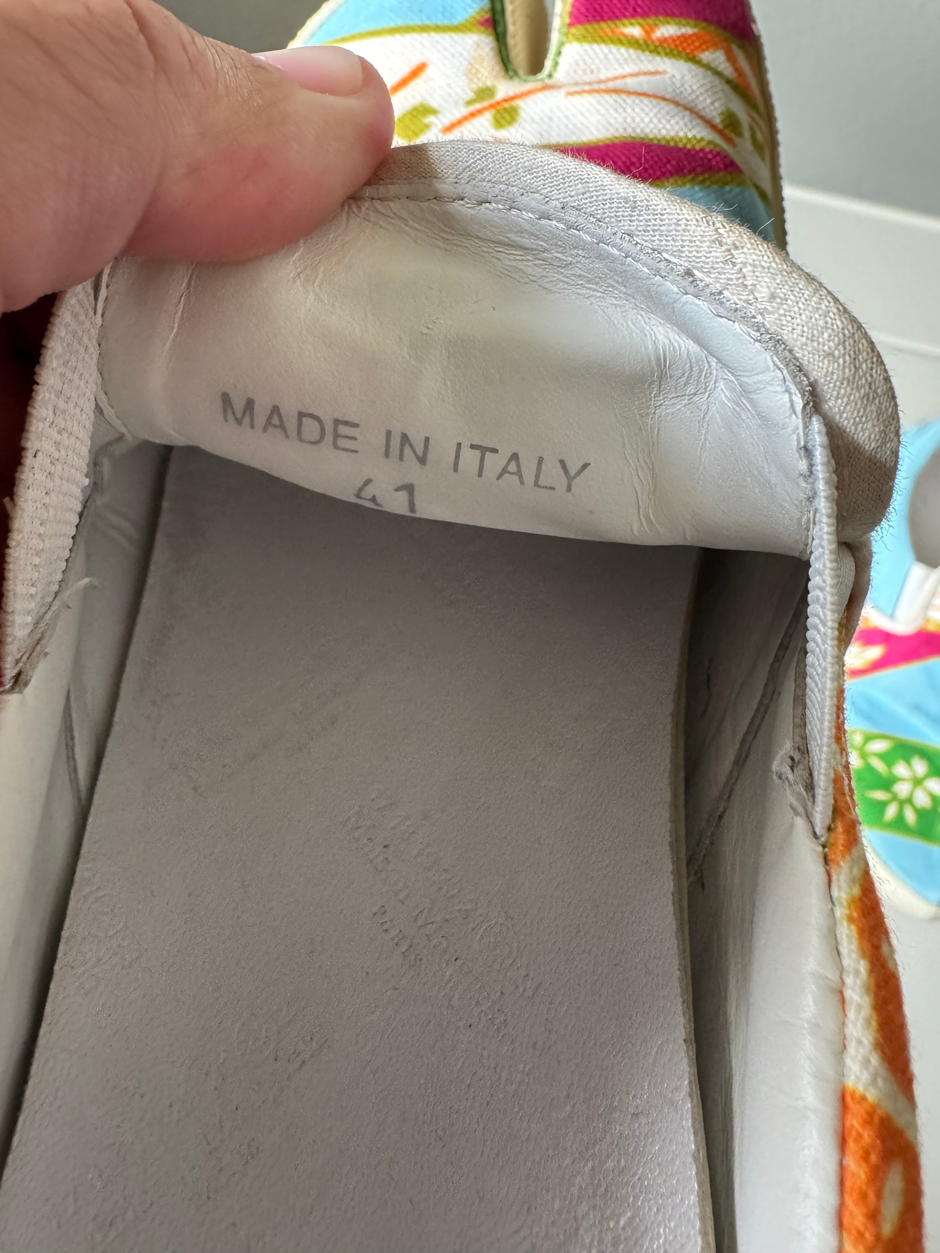 Maison Margiela Multicolor DSM exclusive Tabi Slip-ons 41/8