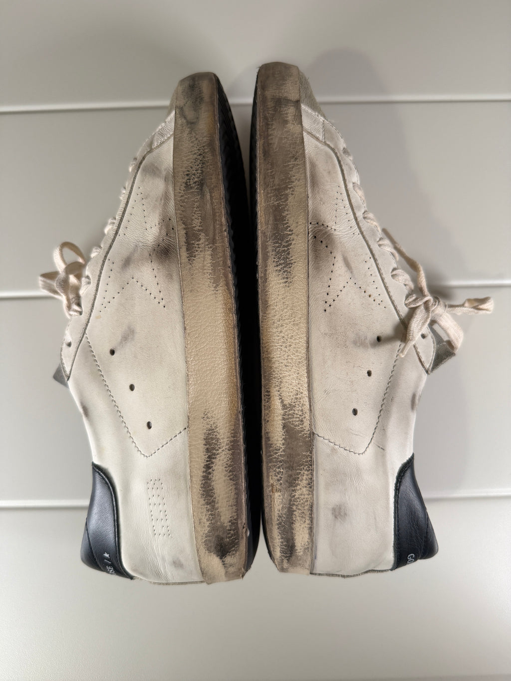 Golden Goose White Superstars 42/9