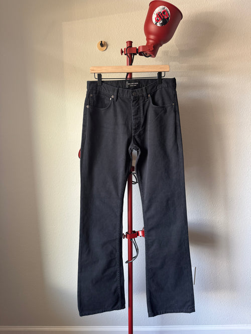 Balenciaga Garde Robe Flared Denim 32