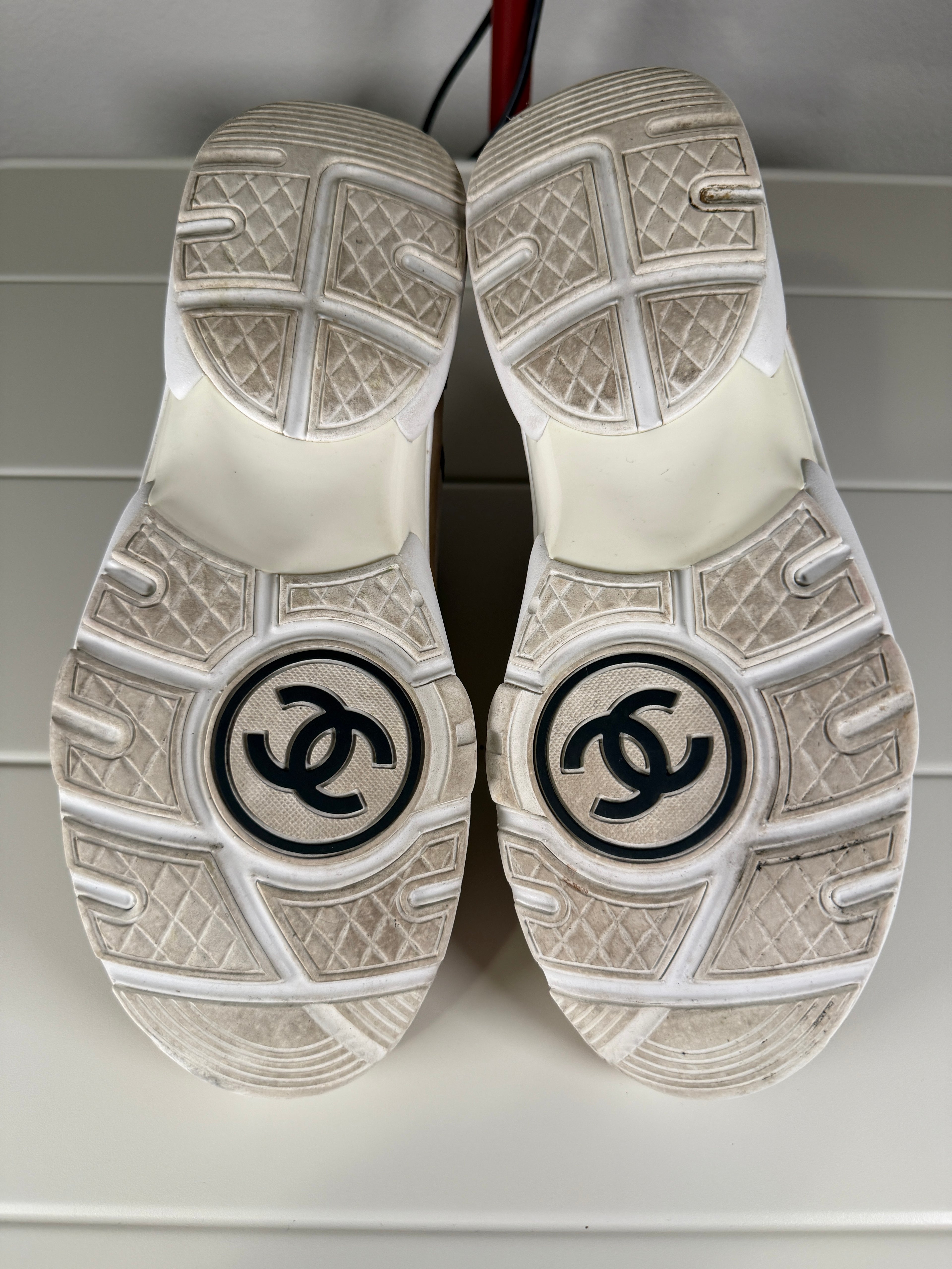 Chanel Multicolor Suede Runners 42/9