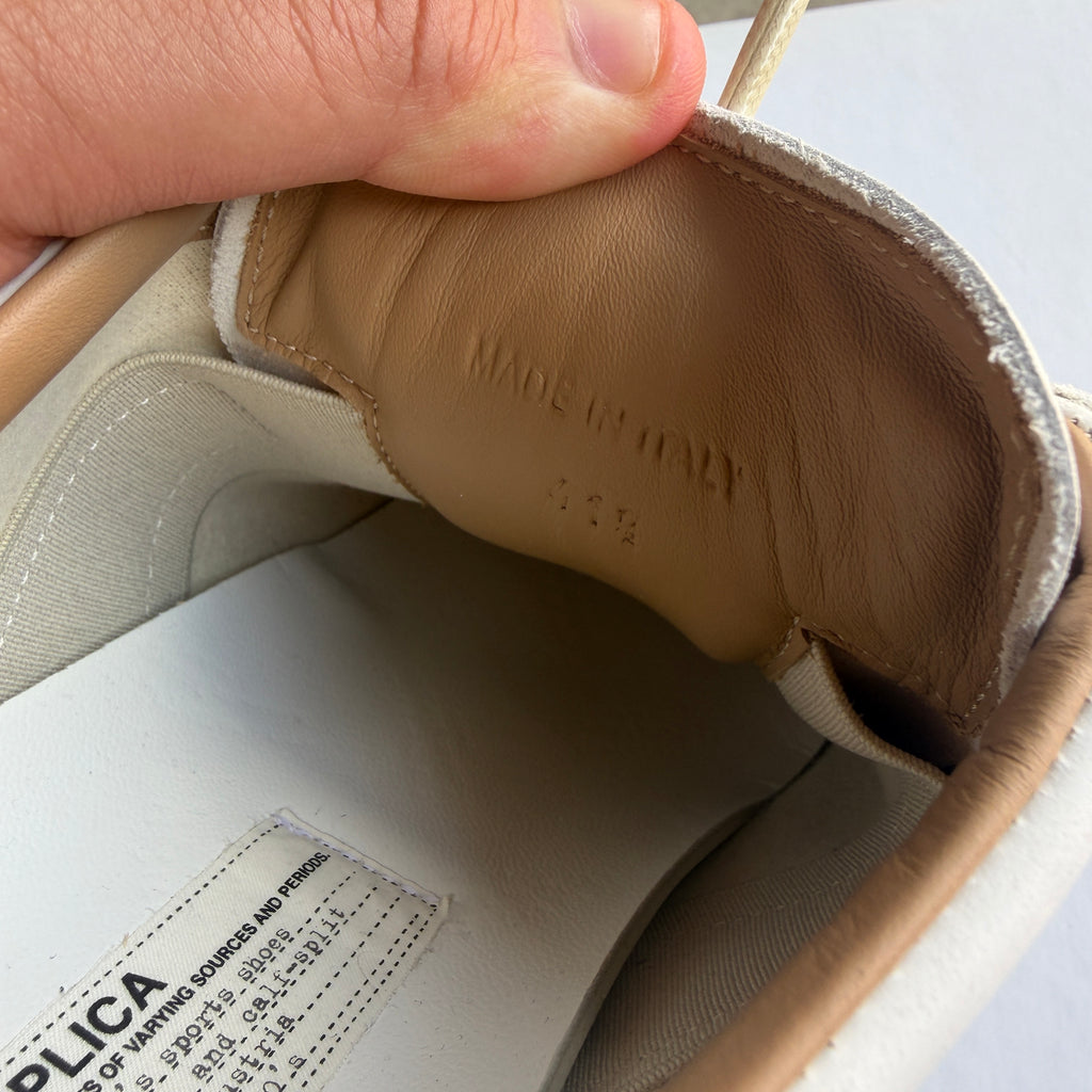 Maison Margiela White Paint Splatter Gats 41.5/8.5