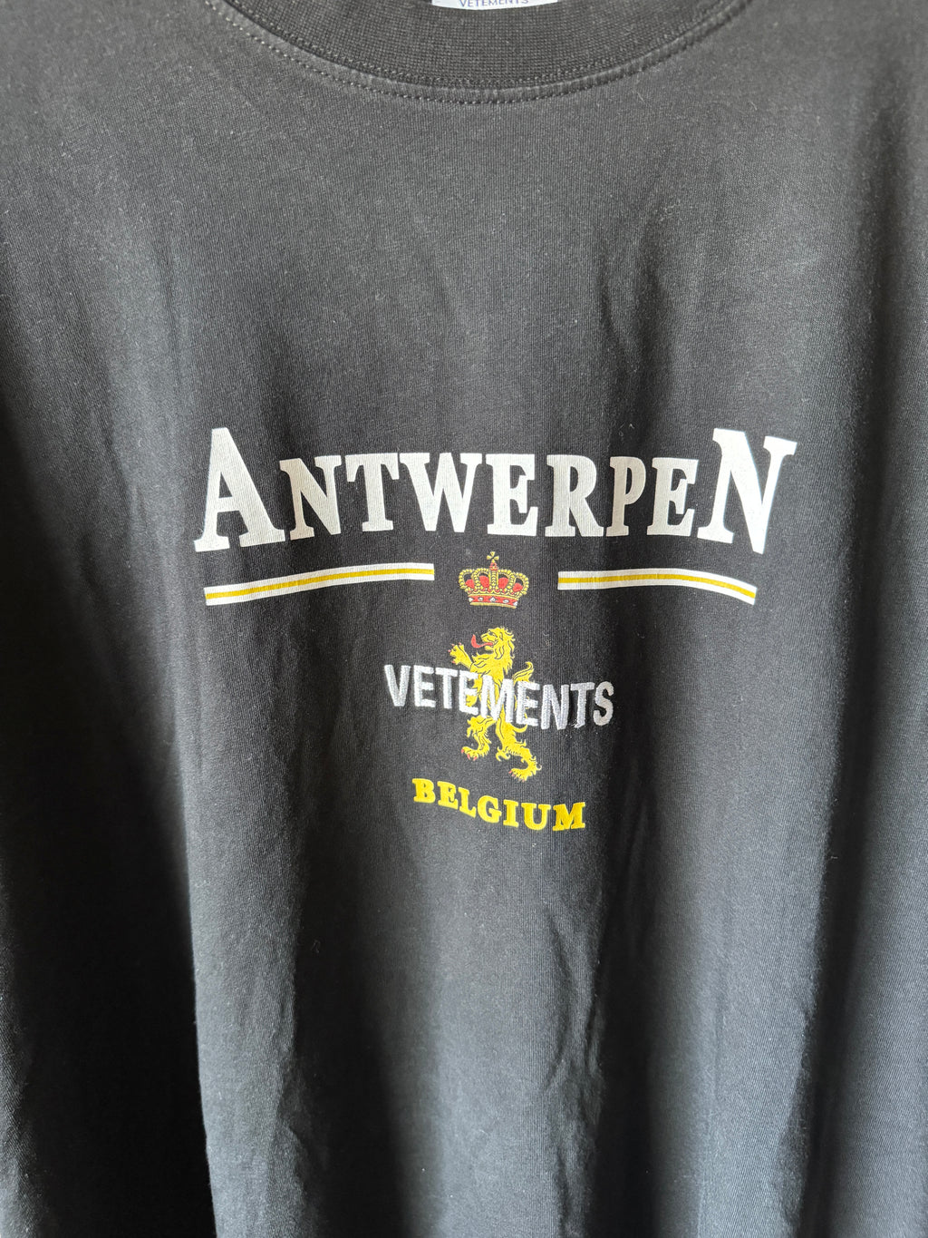 Vetements Antwerpen Short Sleeve Oversized Tee S/2XL