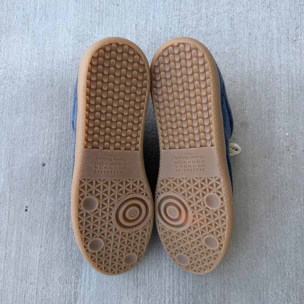 Maison Margiela “Reclica” Navy Suede Gats 45/12