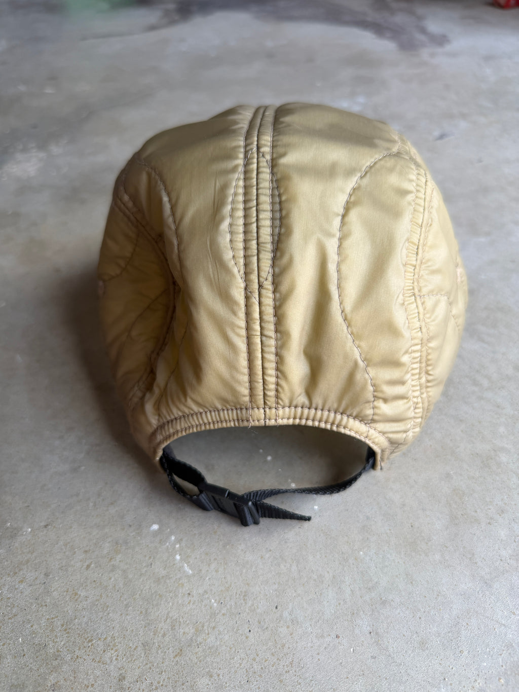 Supreme Olive Quilted Camp Cap